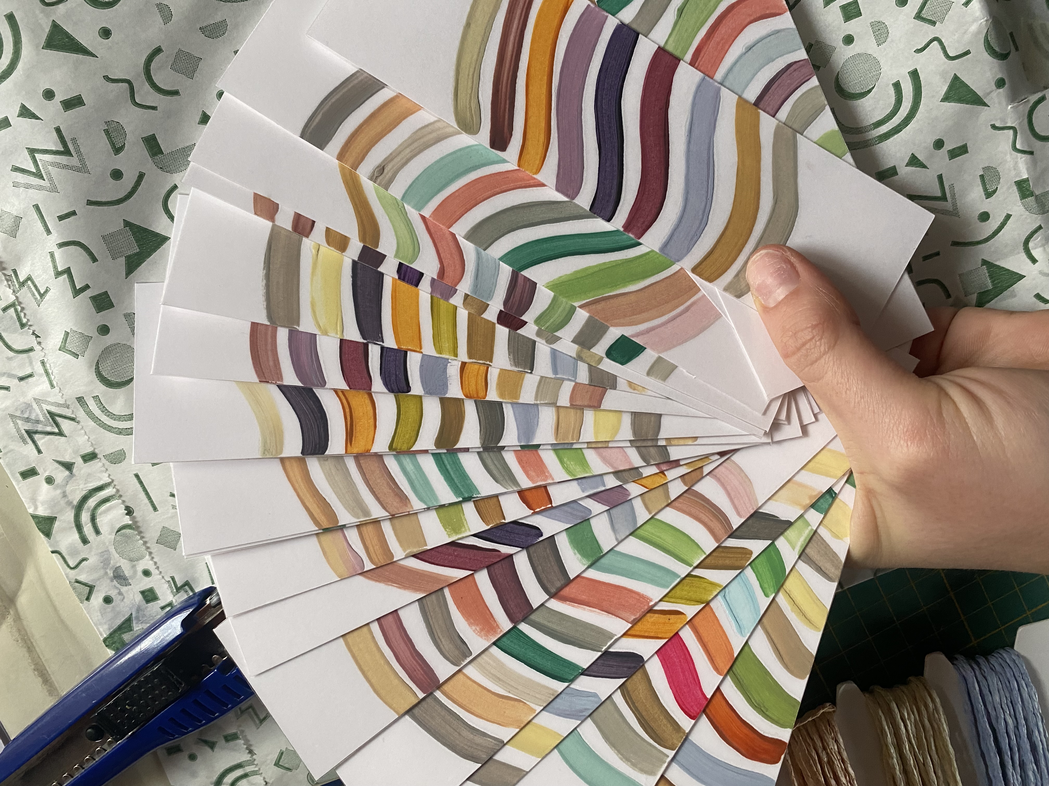 Segnalibri dipinti a mano 