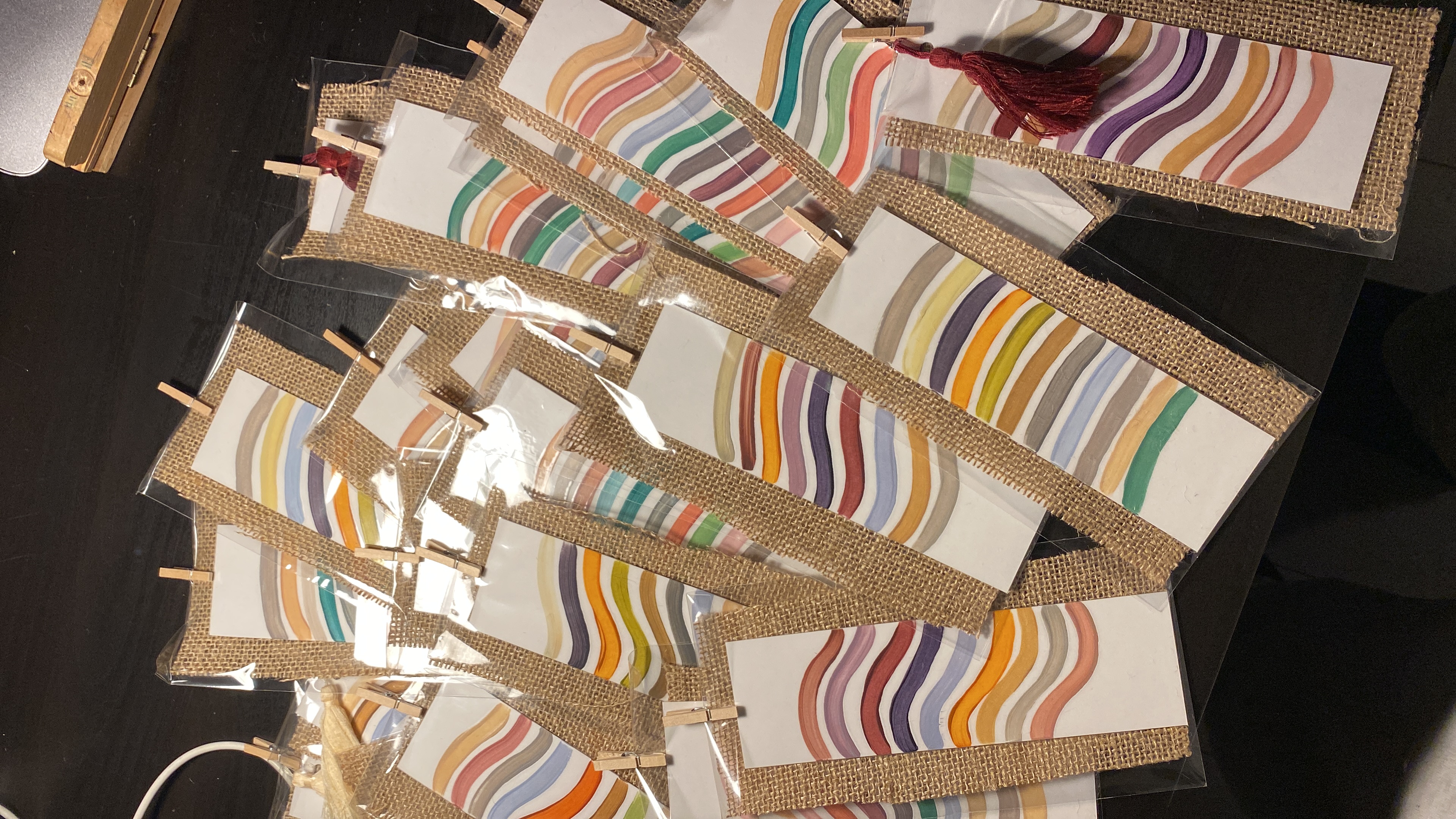 Segnalibri dipinti a mano 