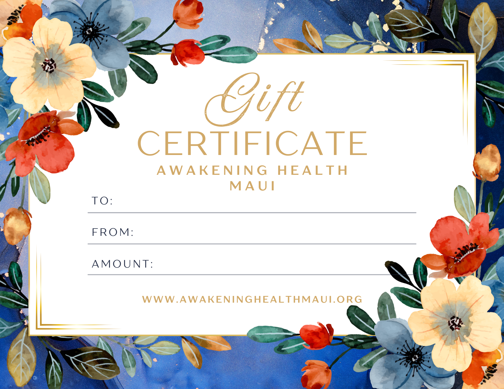 Gift Certificate