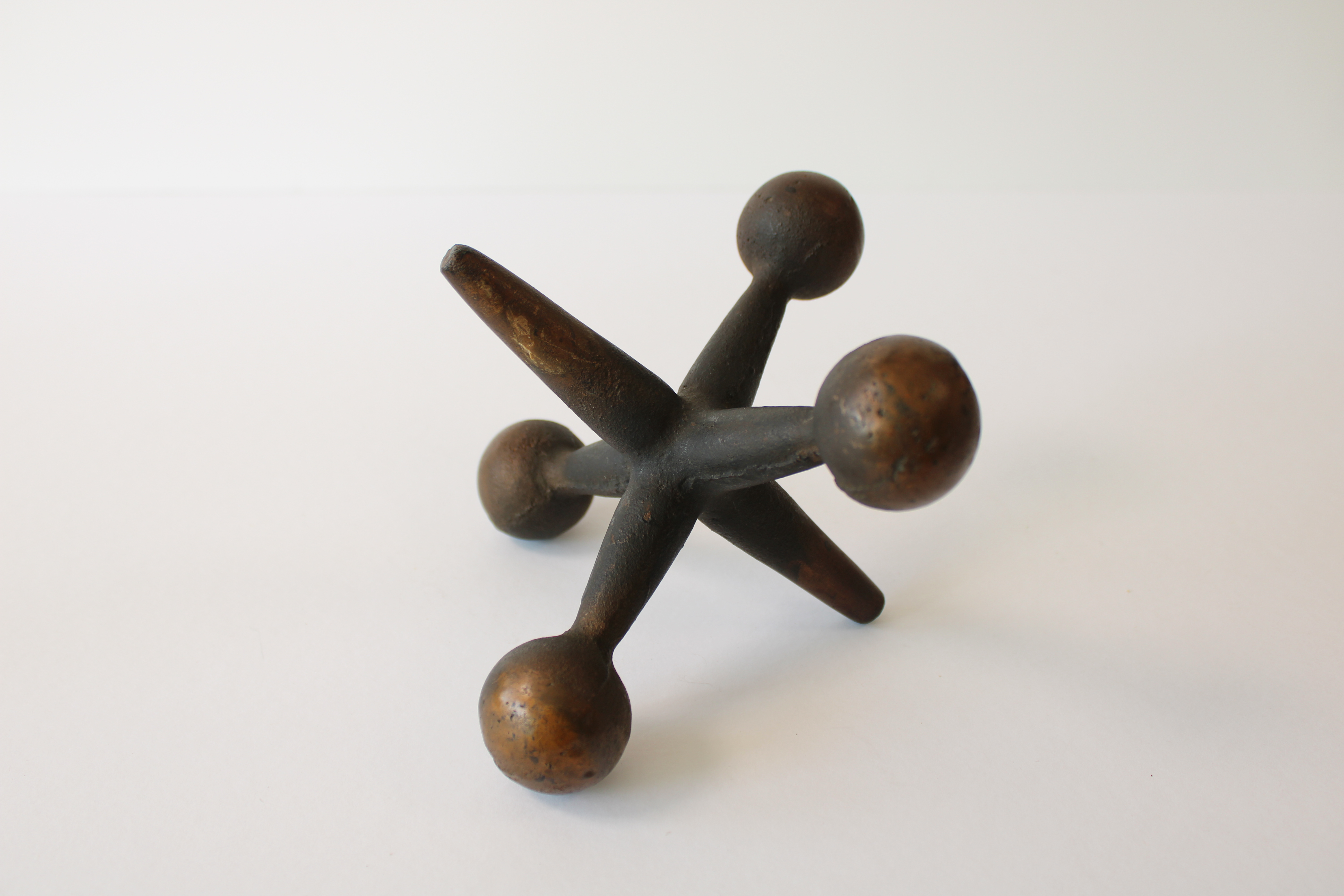 Antique Cast Iron Jack Sculpture