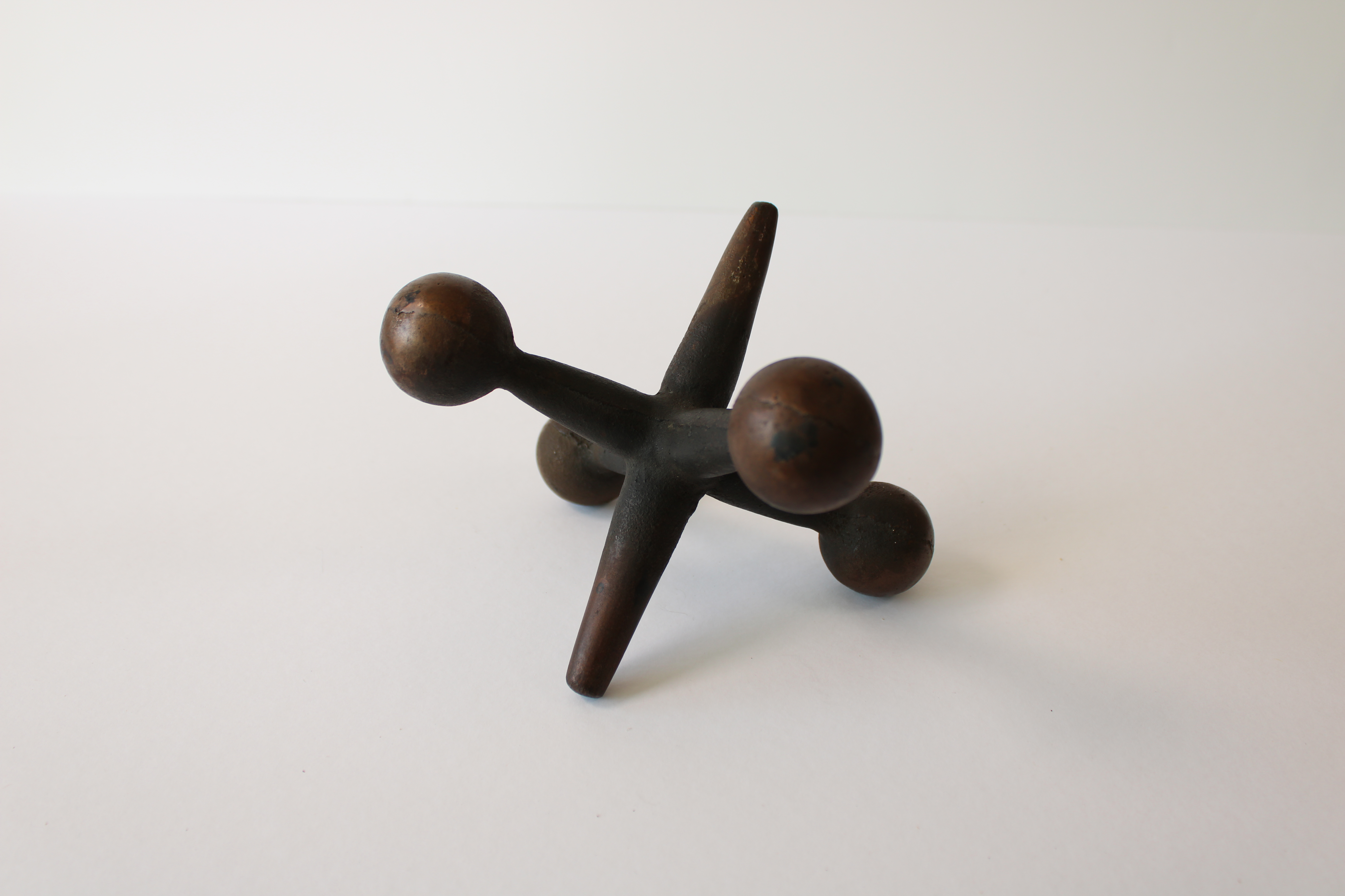 Antique Cast Iron Jack Sculpture