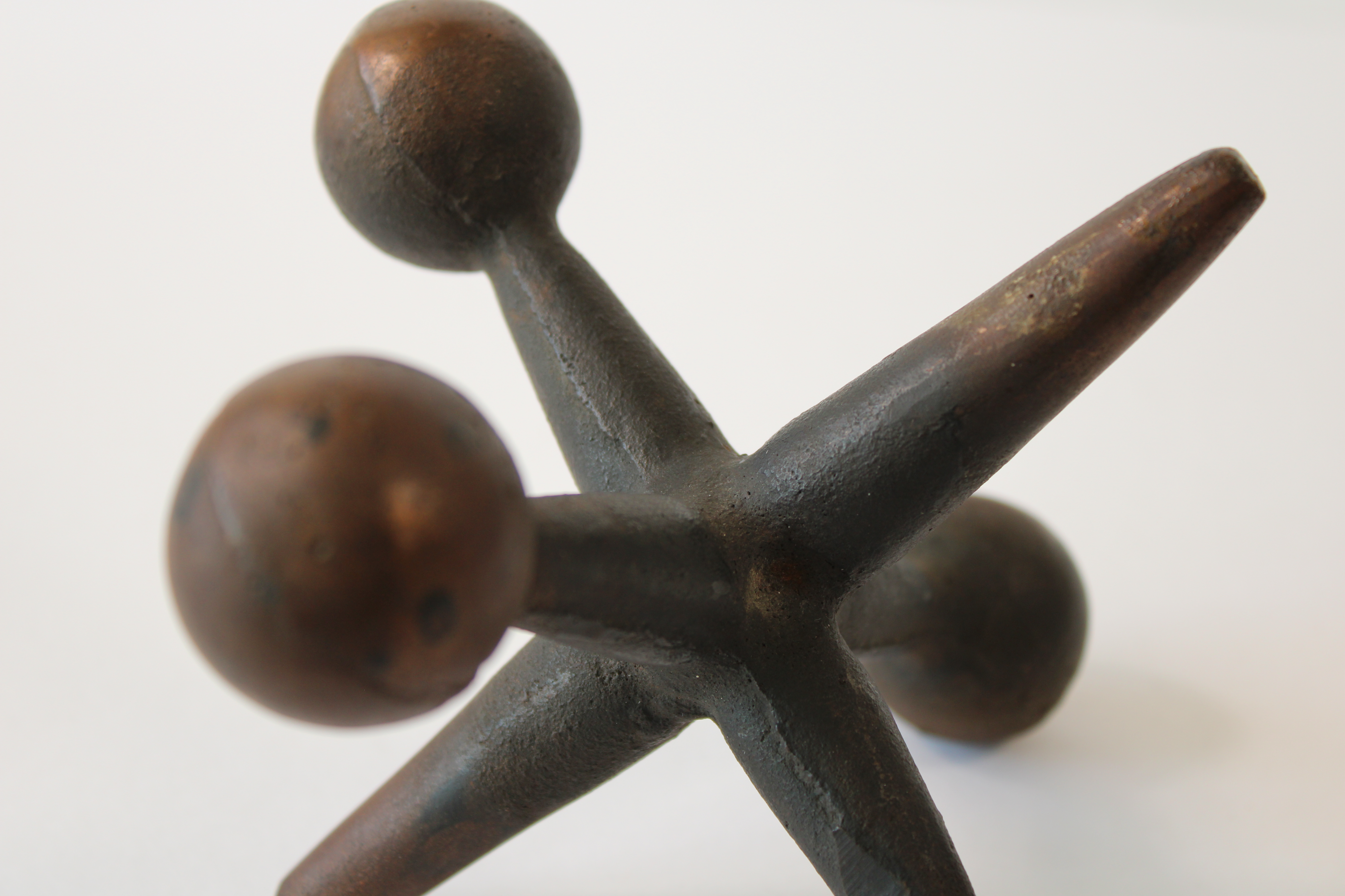 Antique Cast Iron Jack Sculpture