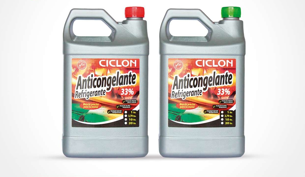 Concentrado 33% Verde 3.79L – Mezcla Premium para Refrigeración