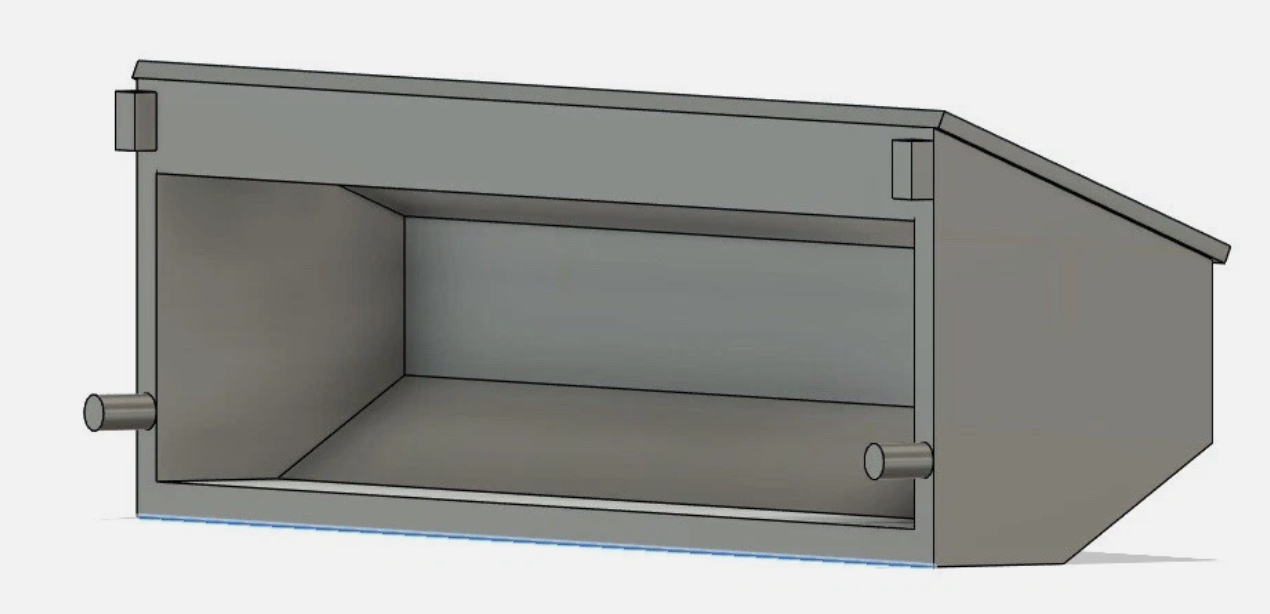 1/35 sherman tank rear hull stowage