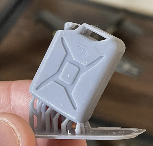 1/16 3D Printed Jerry Can (unpainted)