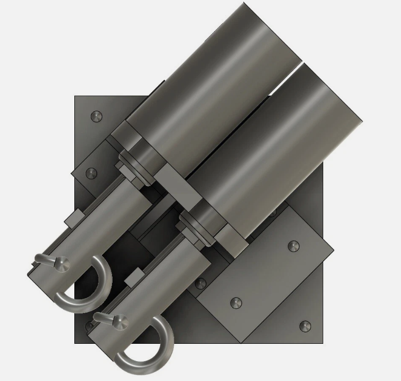 1/35 British Sherman tank 3D Printed Stowage And Smoke Launcher conversion Kit