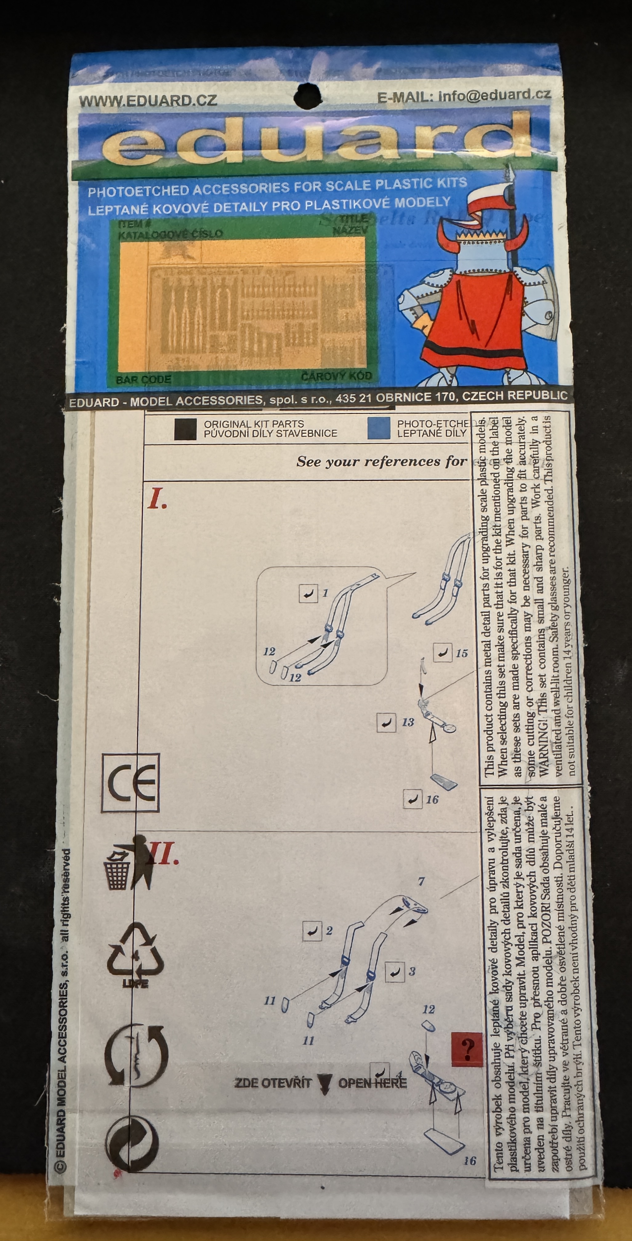 Eduard 73006 Seatbelts RAF Q type
