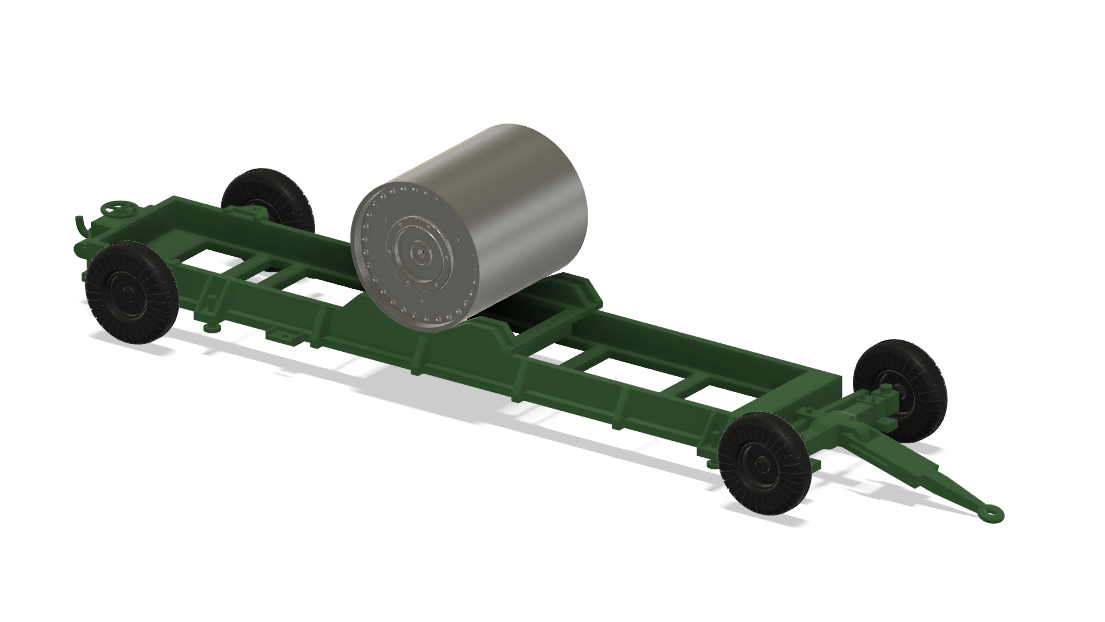 1/72 RAF Type E Bomb Trolley (Dambuster,Lancaster)