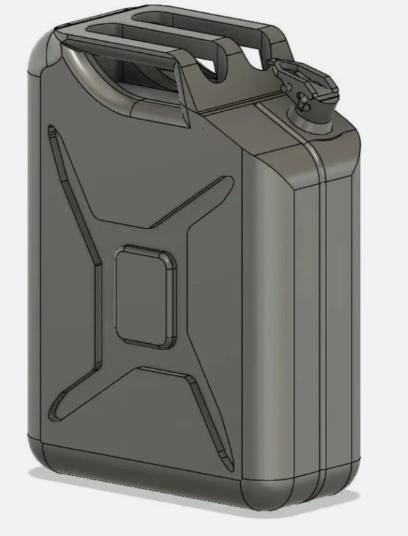 1/35 3D Printed Jerry Can Pack Of 6 (unpainted)