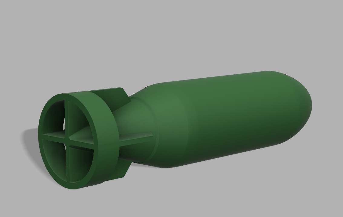 1/48 500lb General purpose bomb ( set of 5)