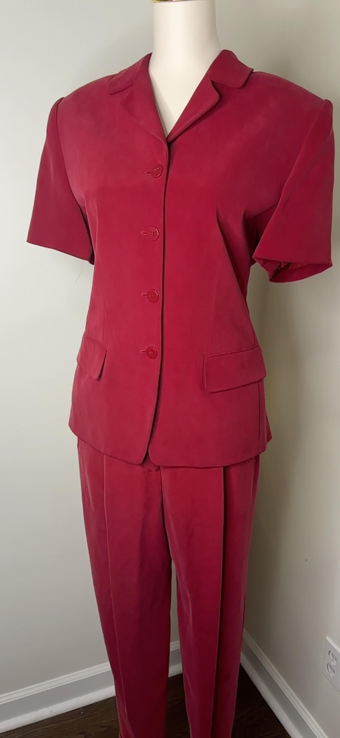 Women's Red Suit Set