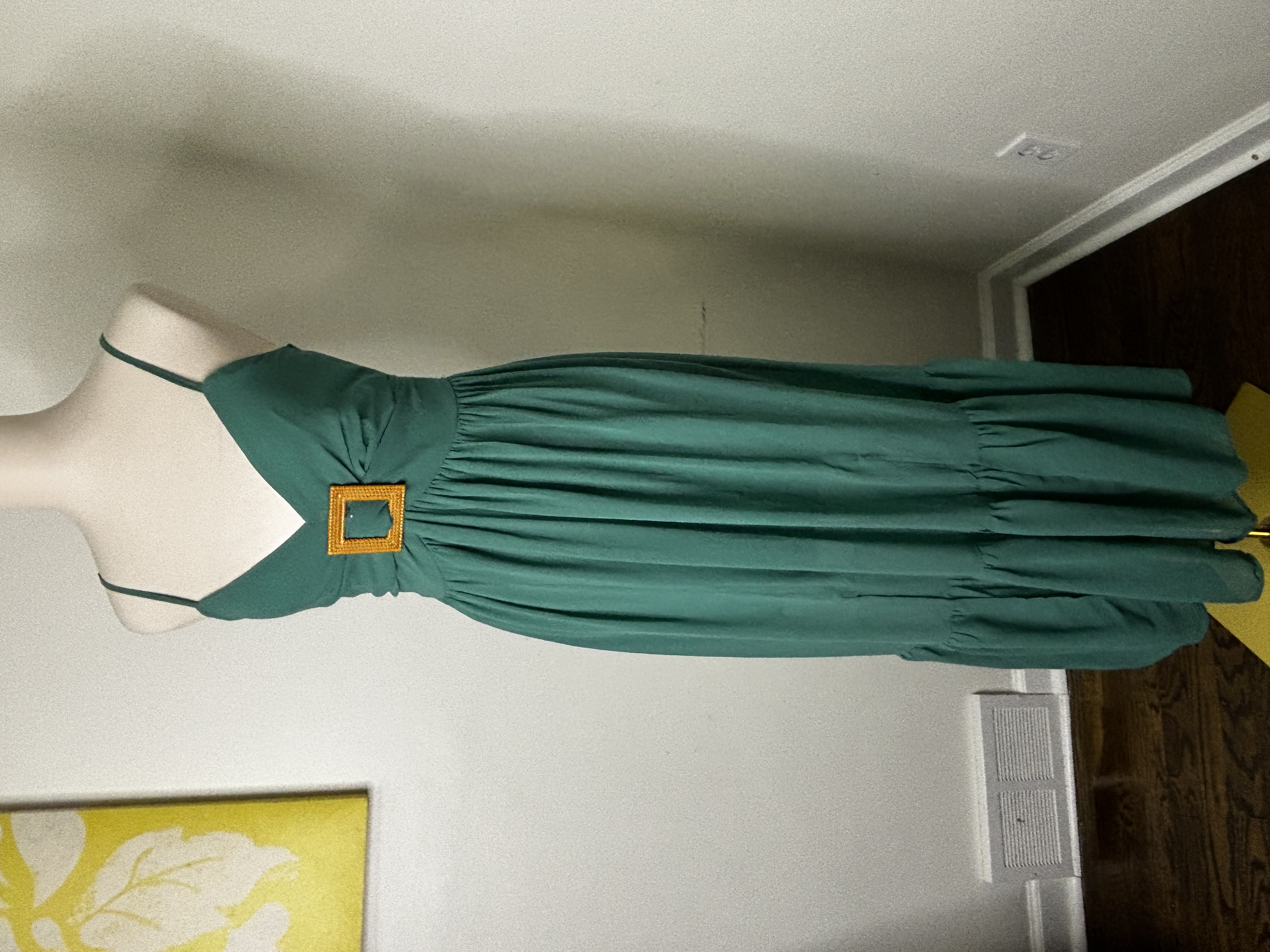 Emerald Green Maxi Dress