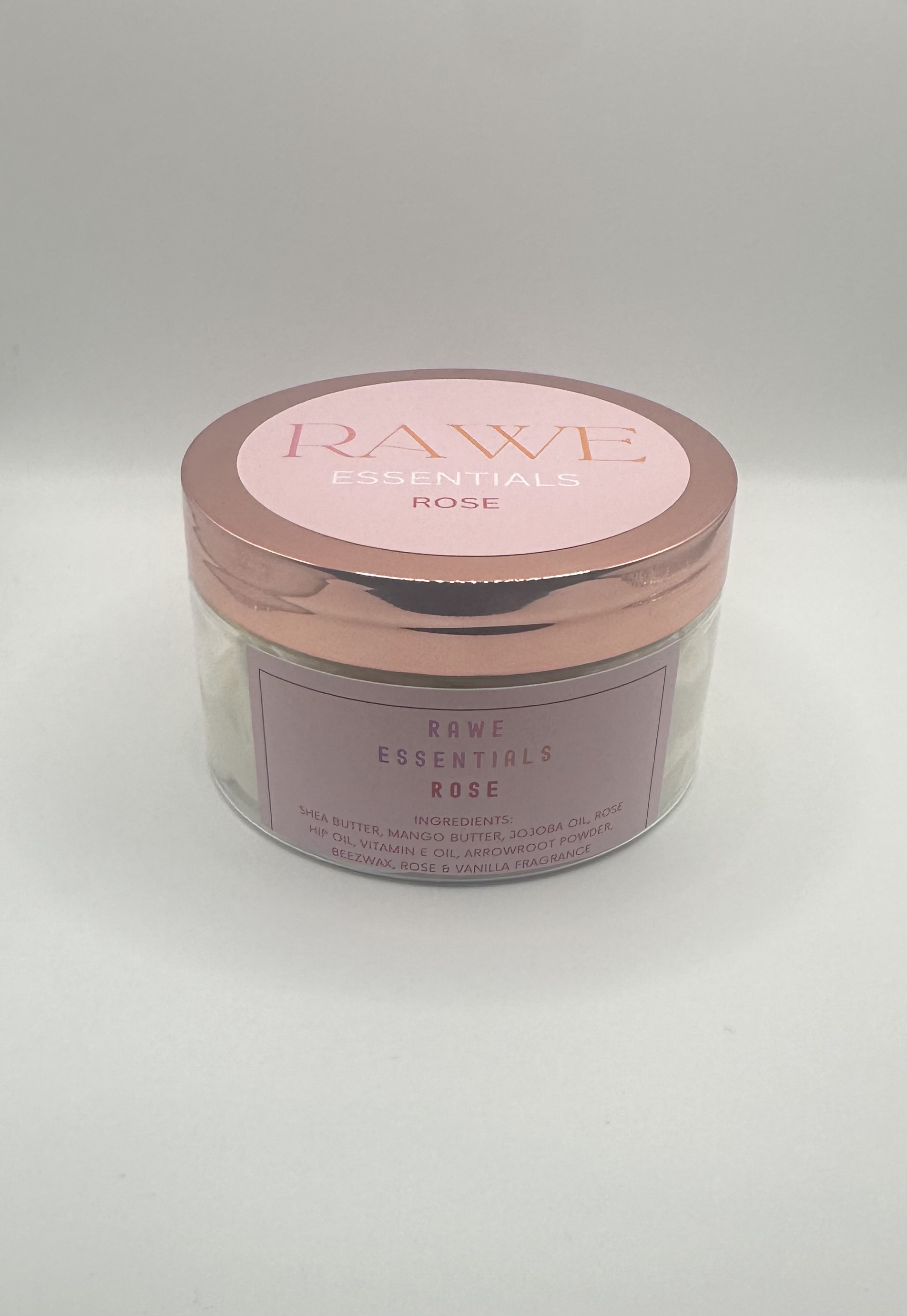 RAWE Essentials Rose Body Butter (8oz)