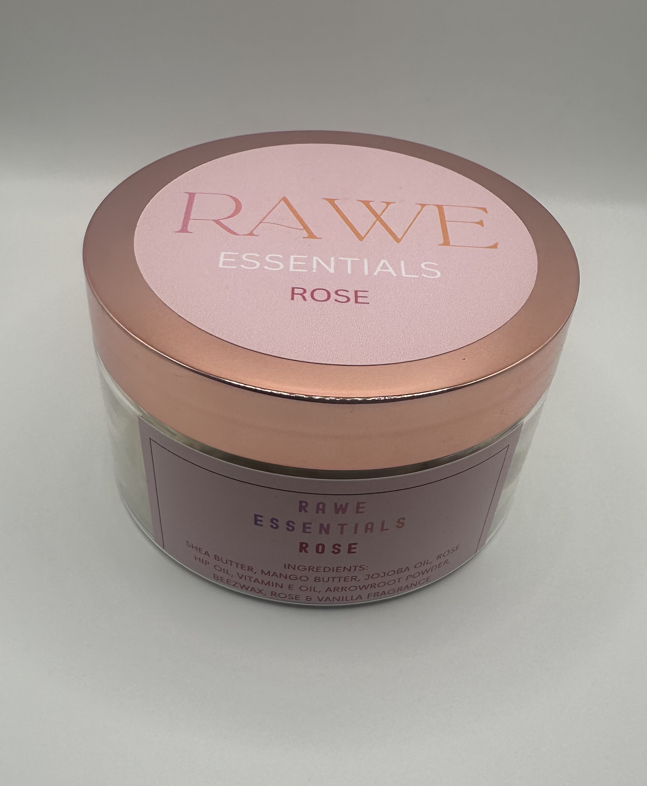 RAWE Essentials Rose Body Butter (8oz)