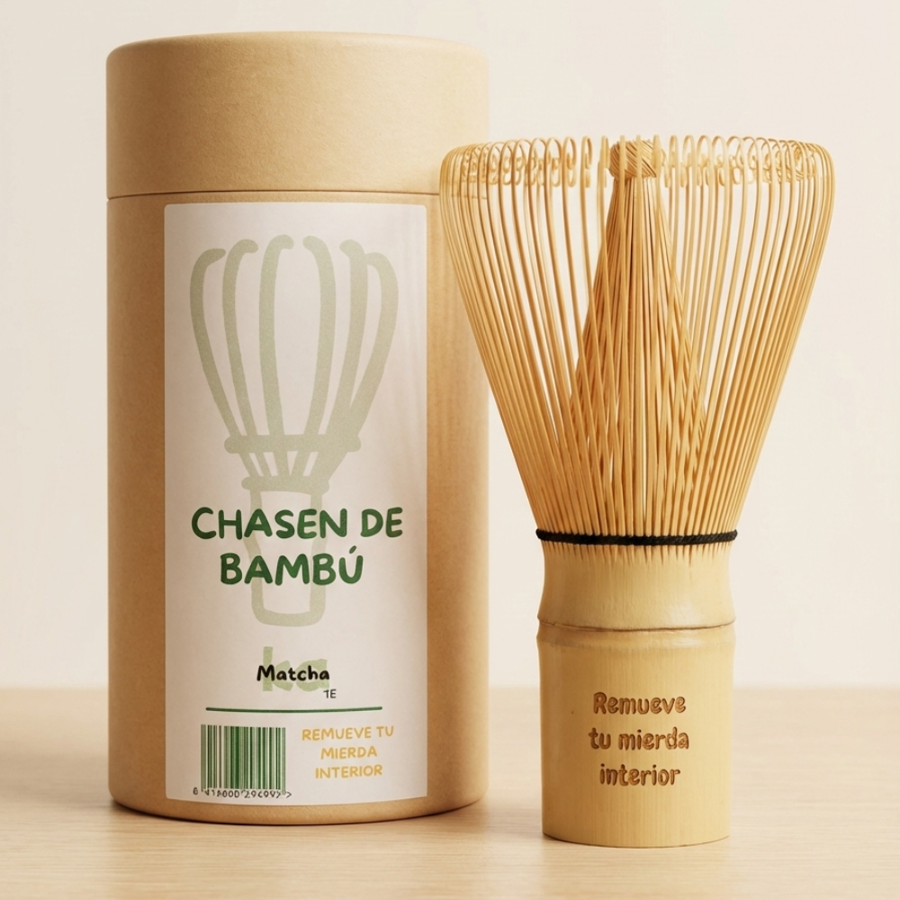 Chasen de Bambú para Matcha