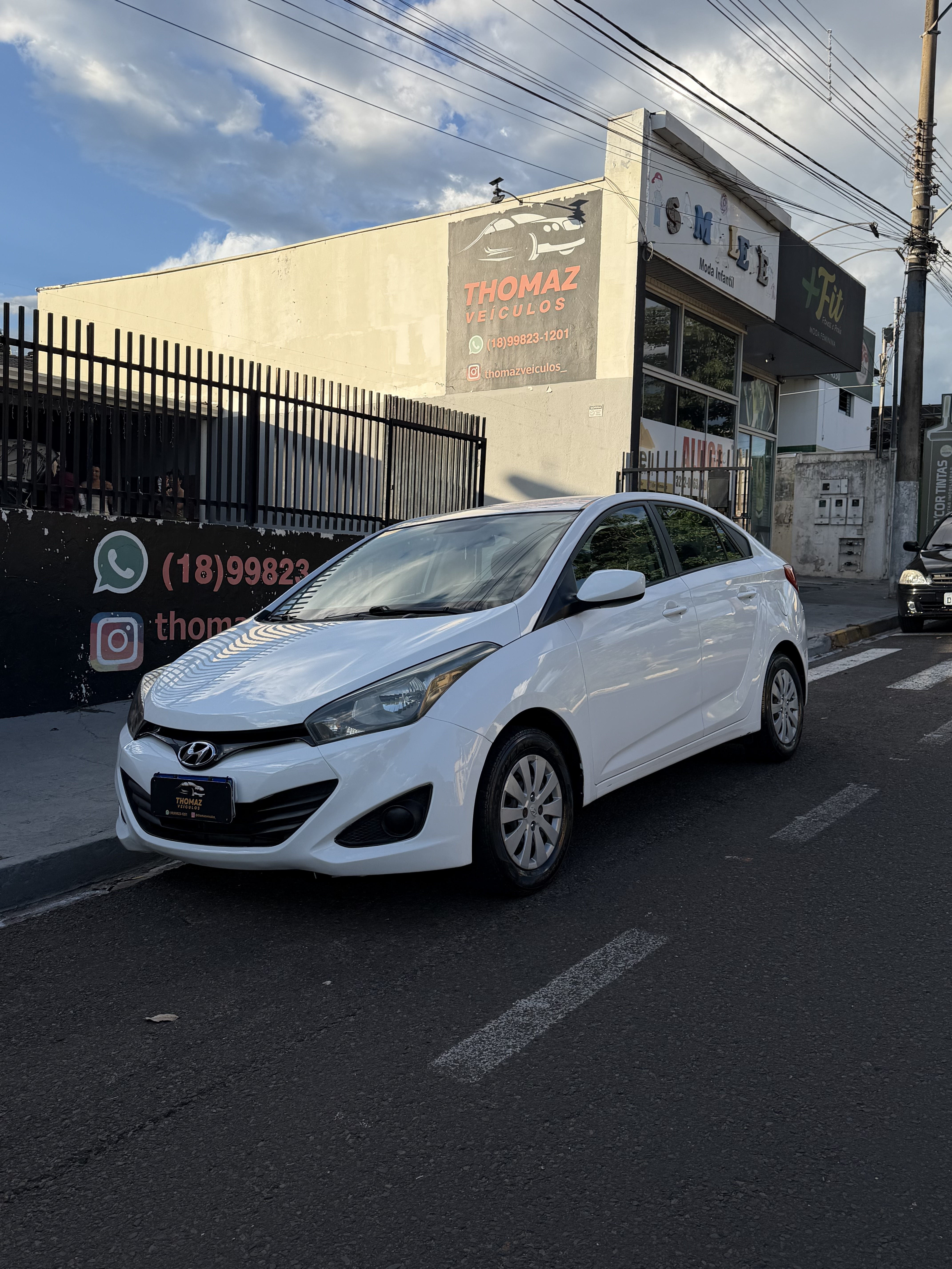 Hb20 2014 1.6 Automatico Sedan Branco