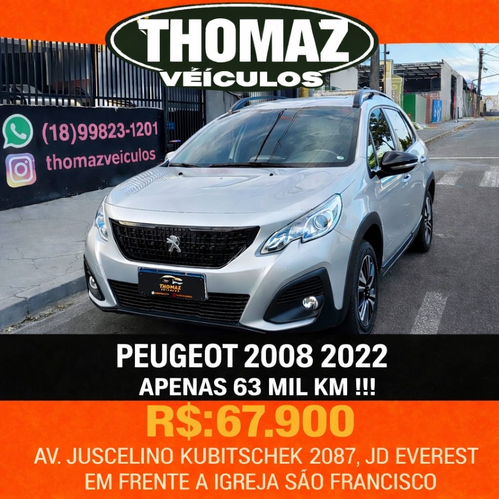 Peugeot 2008 Ano 2022