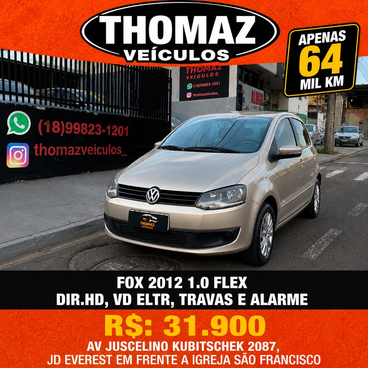 Fox 2012 64 MIL KM