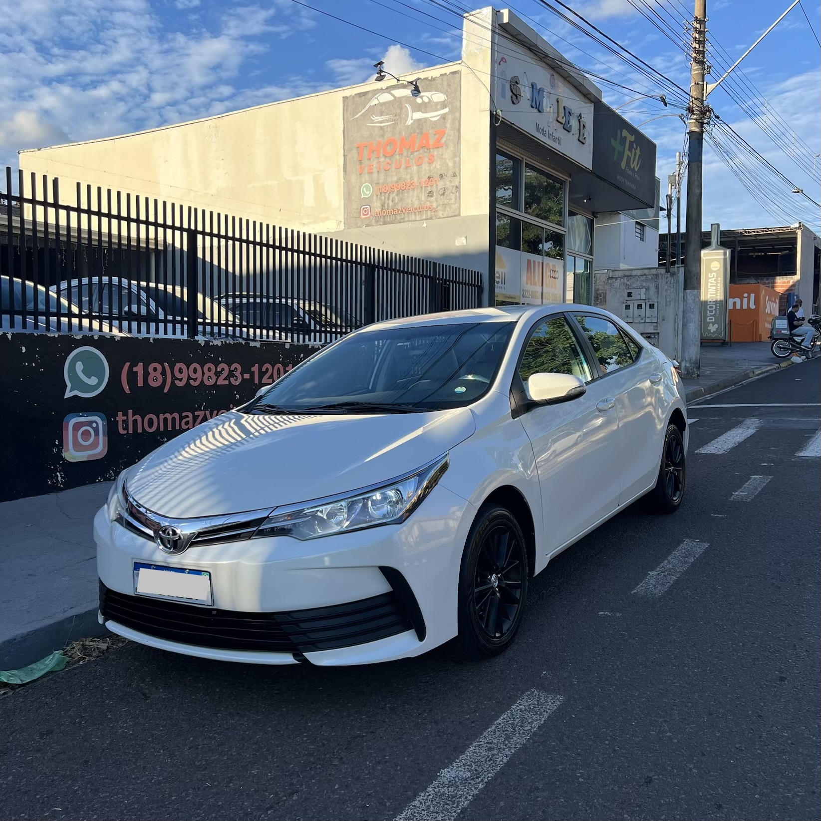 Corolla 2019 Branco Perola