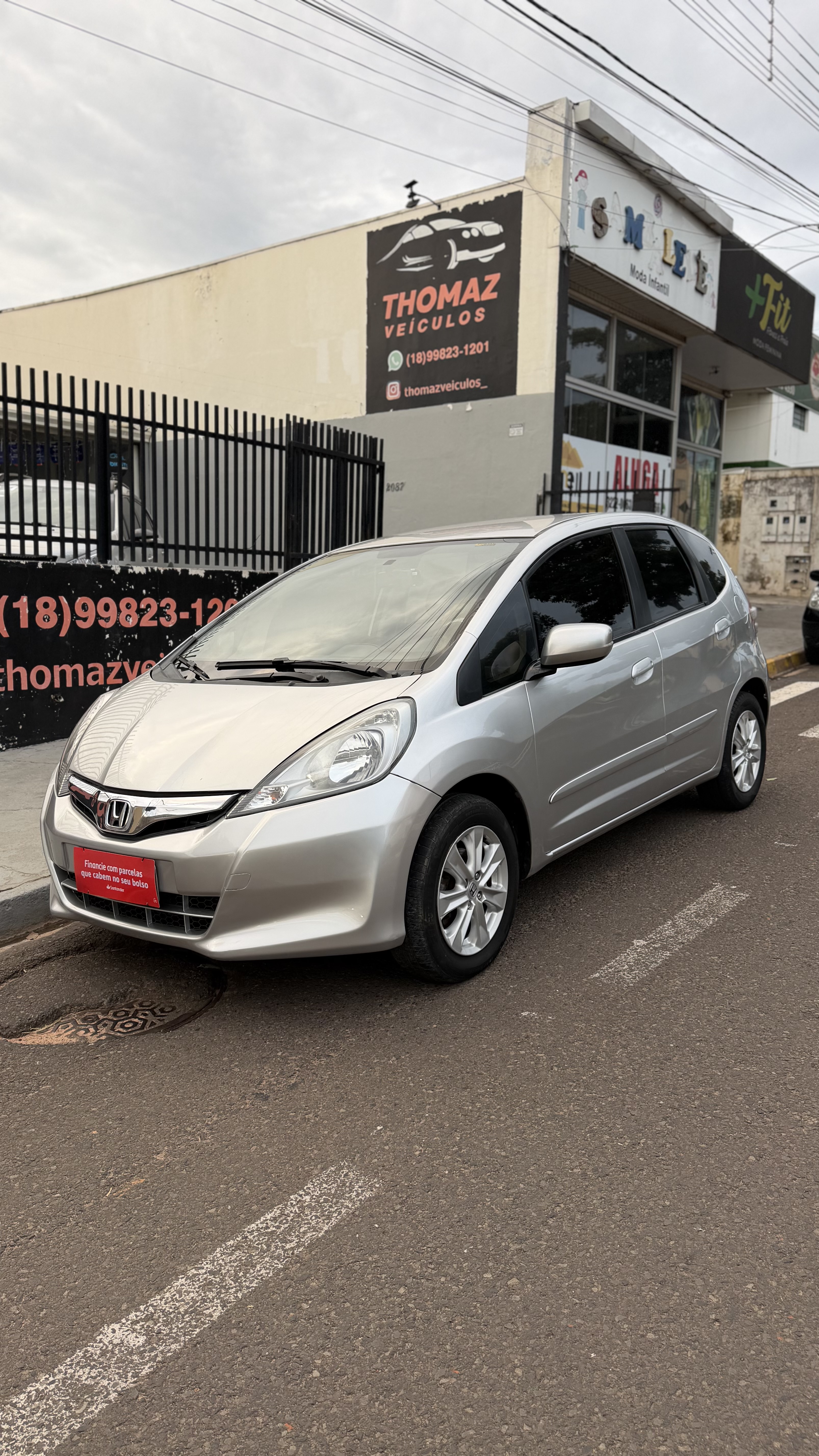 Honda Fit 2013 Automatico PRATA
