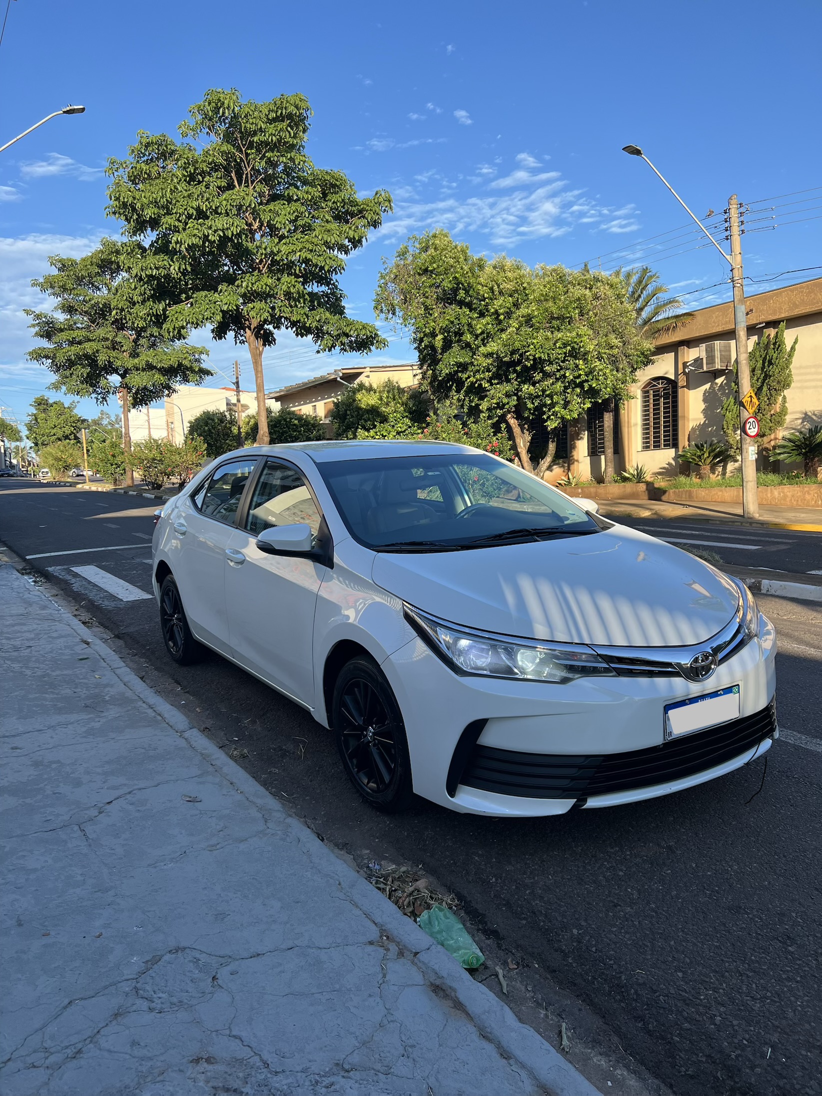 Corolla 2019 Branco Perola