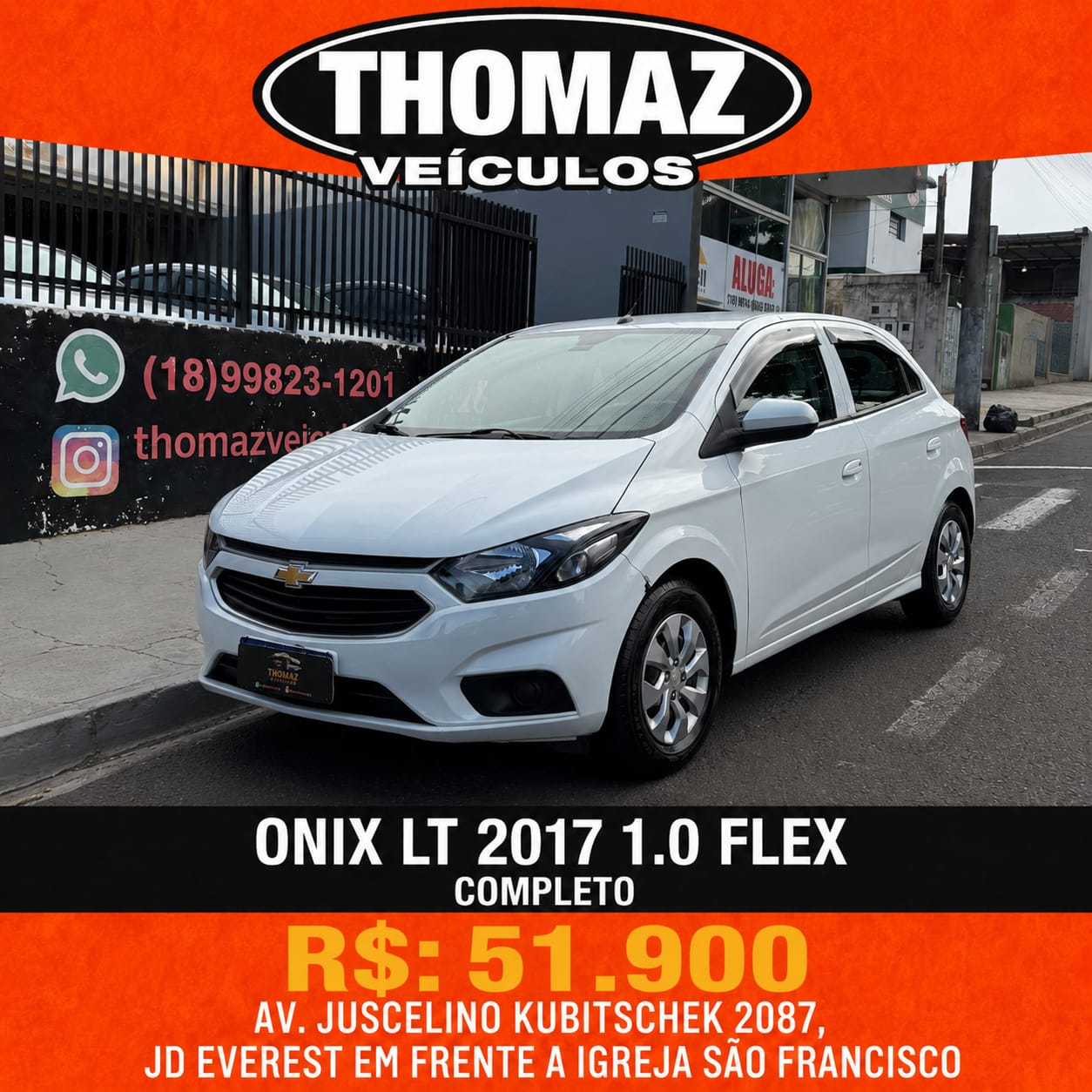Onix 2017 1.0 LT
