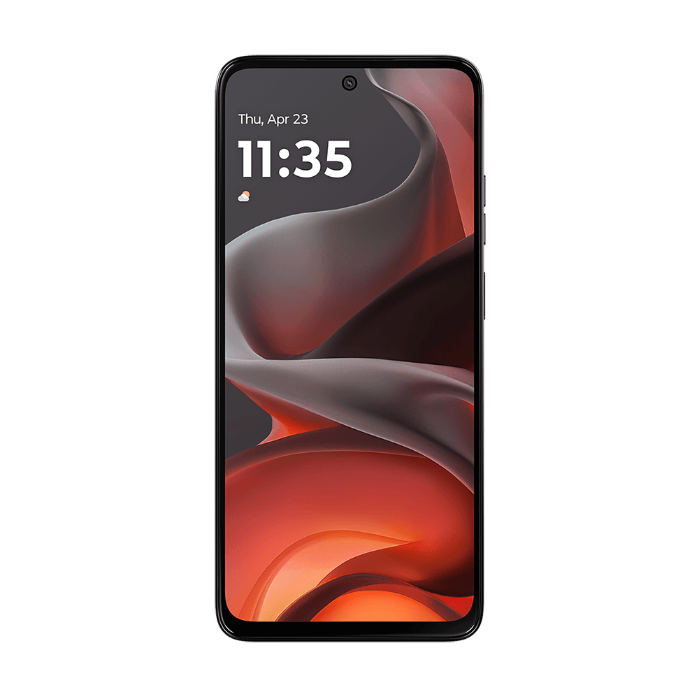 Smartphone Motorola Moto g15 256GB  12GB (4GB RAM + 8GB RAM Boost) e Camera 50MP com AI e Night Vision Bateria de 5200 mAh Tela FHD+ 6.7" com Superbrilho NFC - Grafite - Vegan Leather