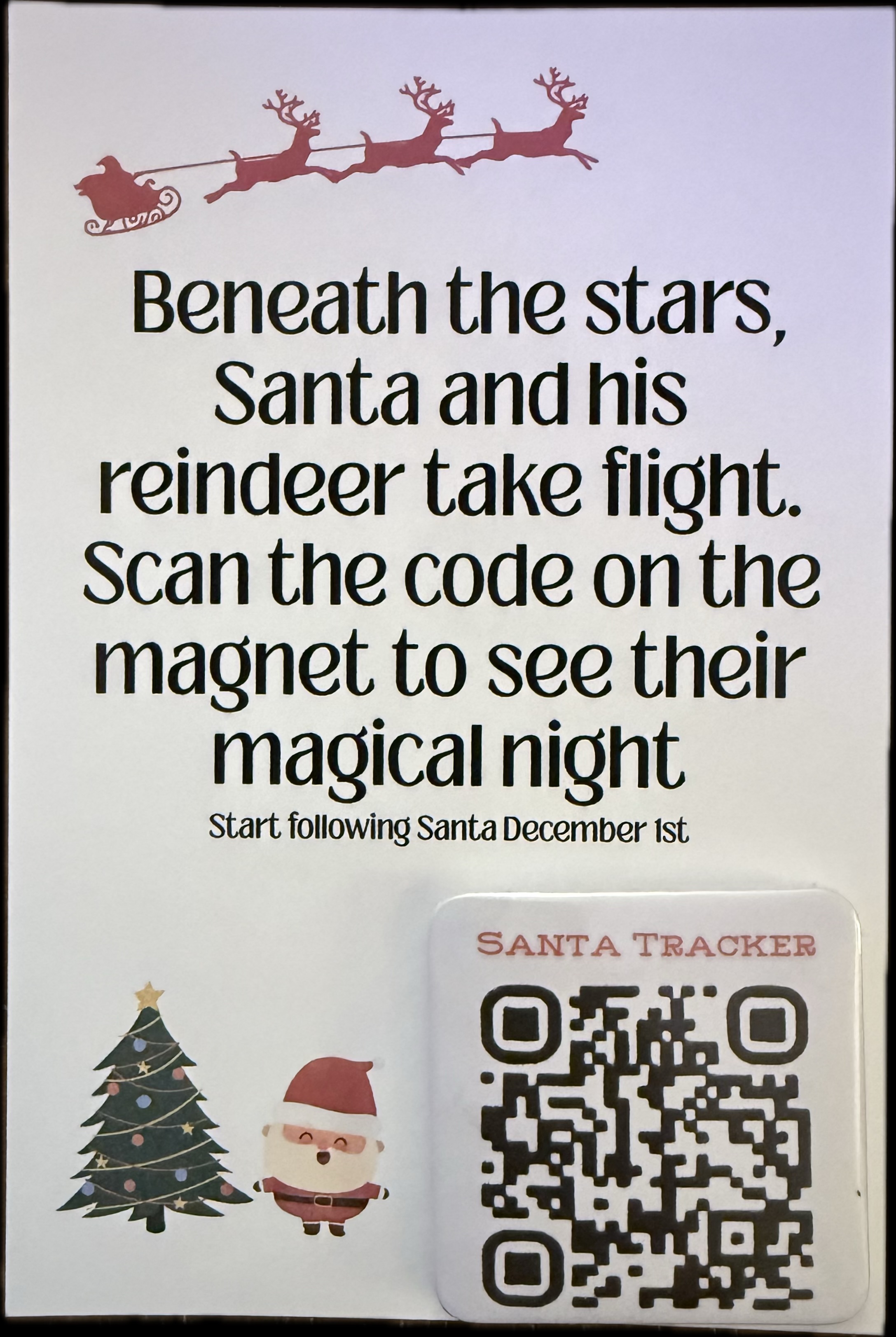 Santa Tracker Magnet