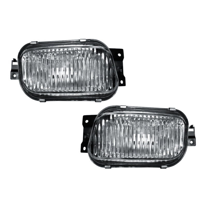 Mitsubishi Fuso Canter 2005-2011 model fog light assembly with glass pattern 214-2043