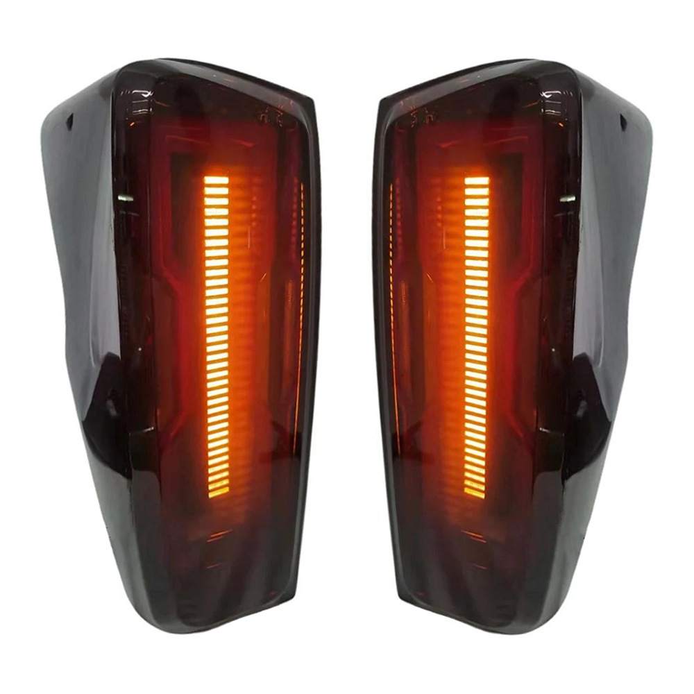 ISUZU D-MAX Full LED modified taillight assembly with smoked lens for 2020-2023 model