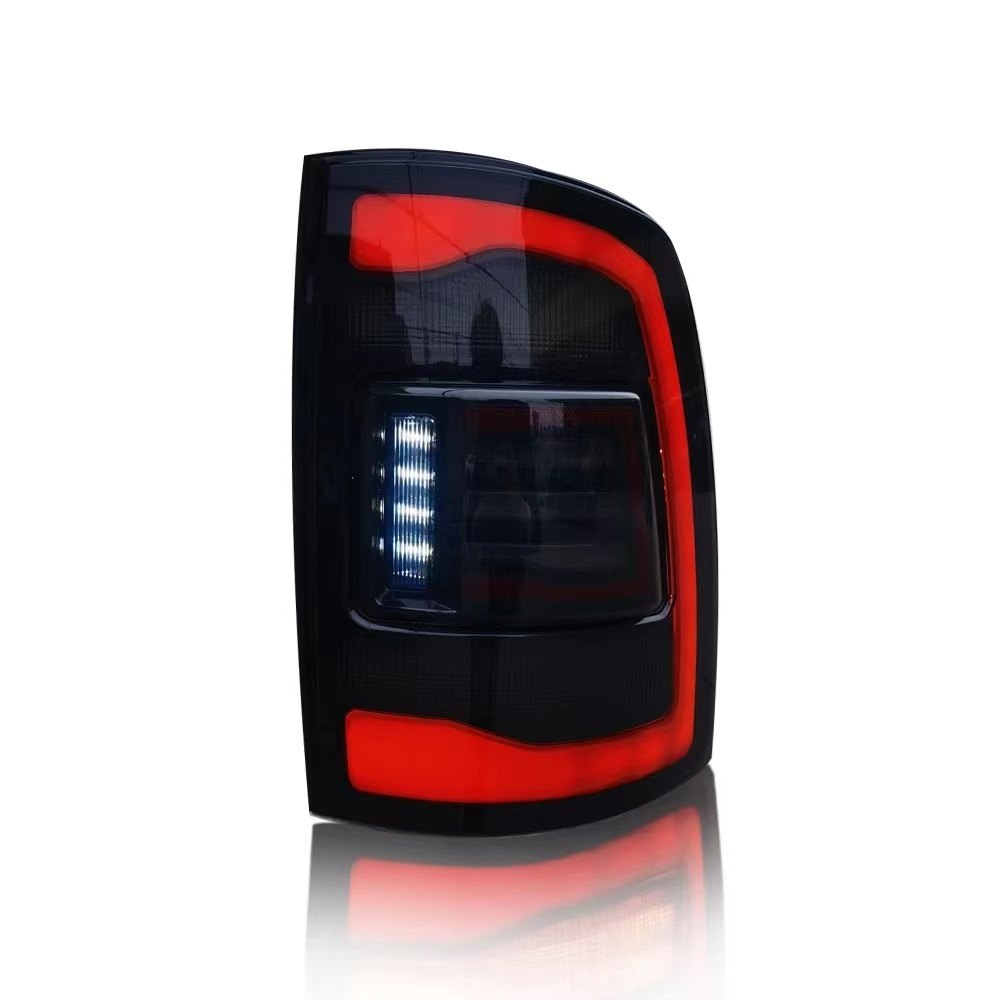 Dodge Ram 1500 2009-2018 Models - Full LED Taillight Assembly (SMOKED LENS COVER)