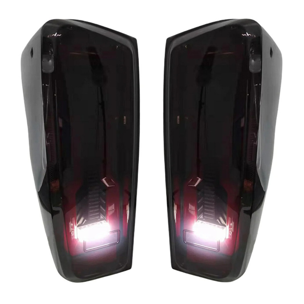 ISUZU D-MAX Full LED modified taillight assembly with smoked lens for 2020-2023 model