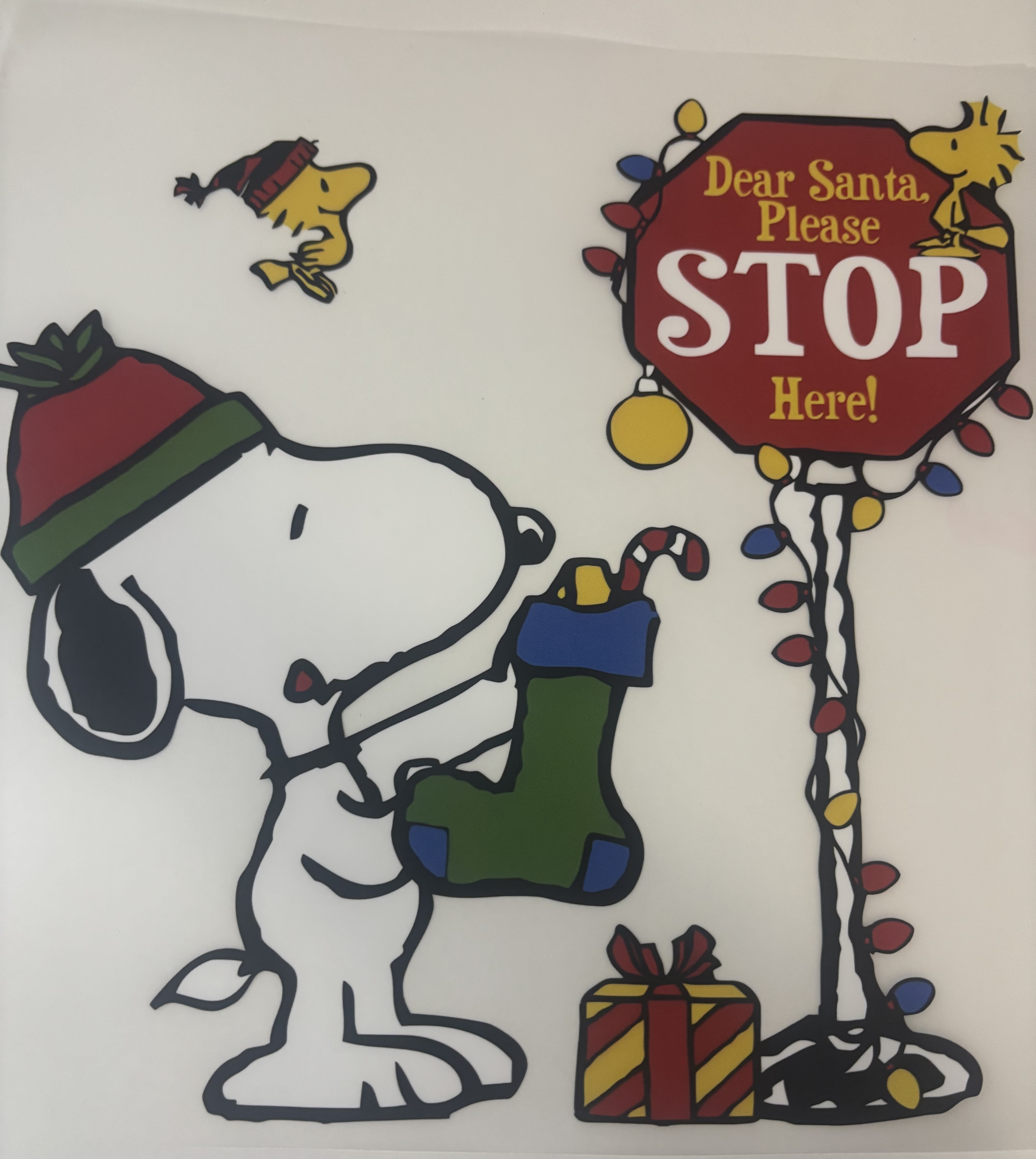 Decoración navideña Snoopy - estilos a escoger