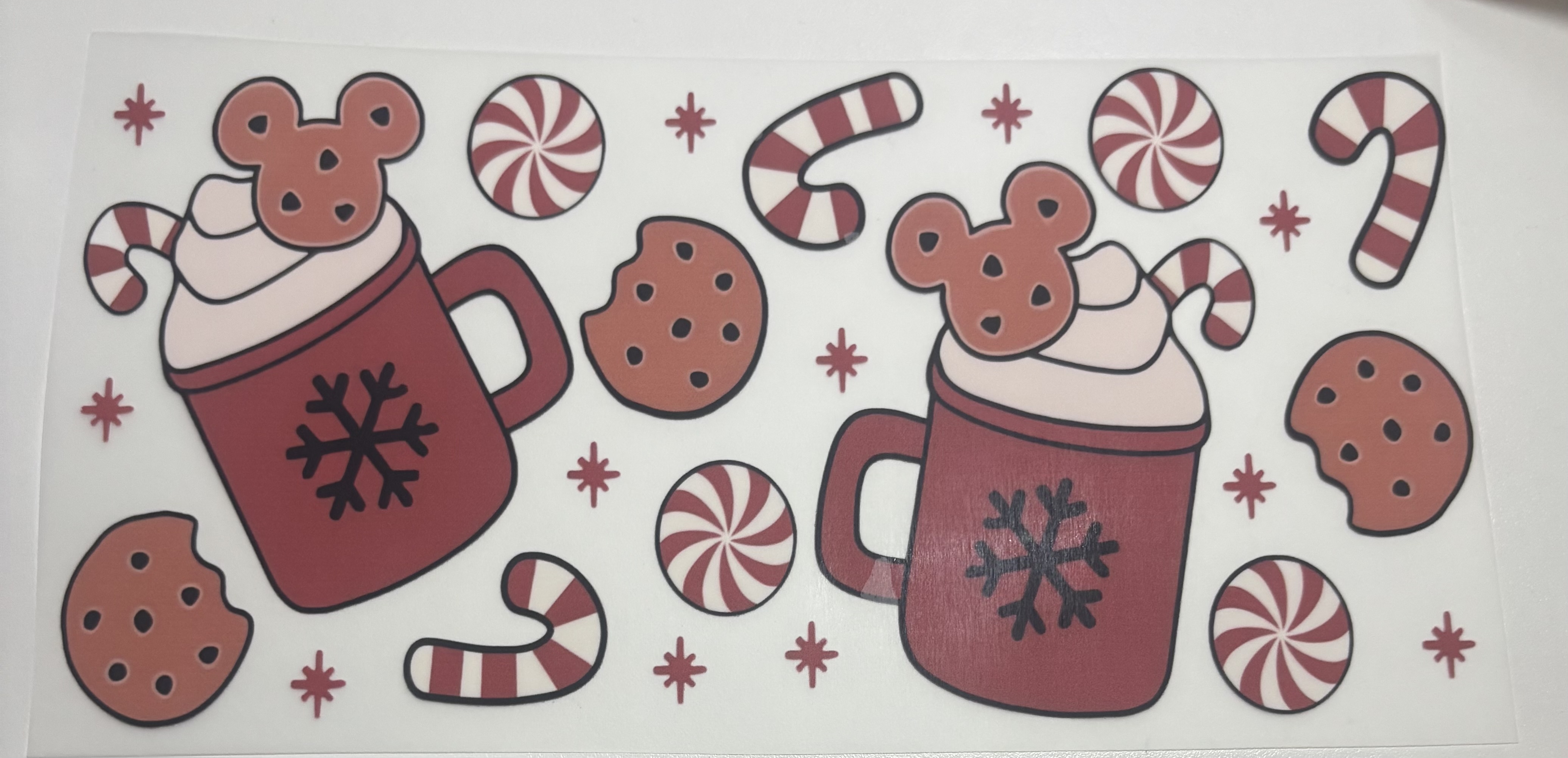 Mickey Mouse navideño- estilos a escoger 