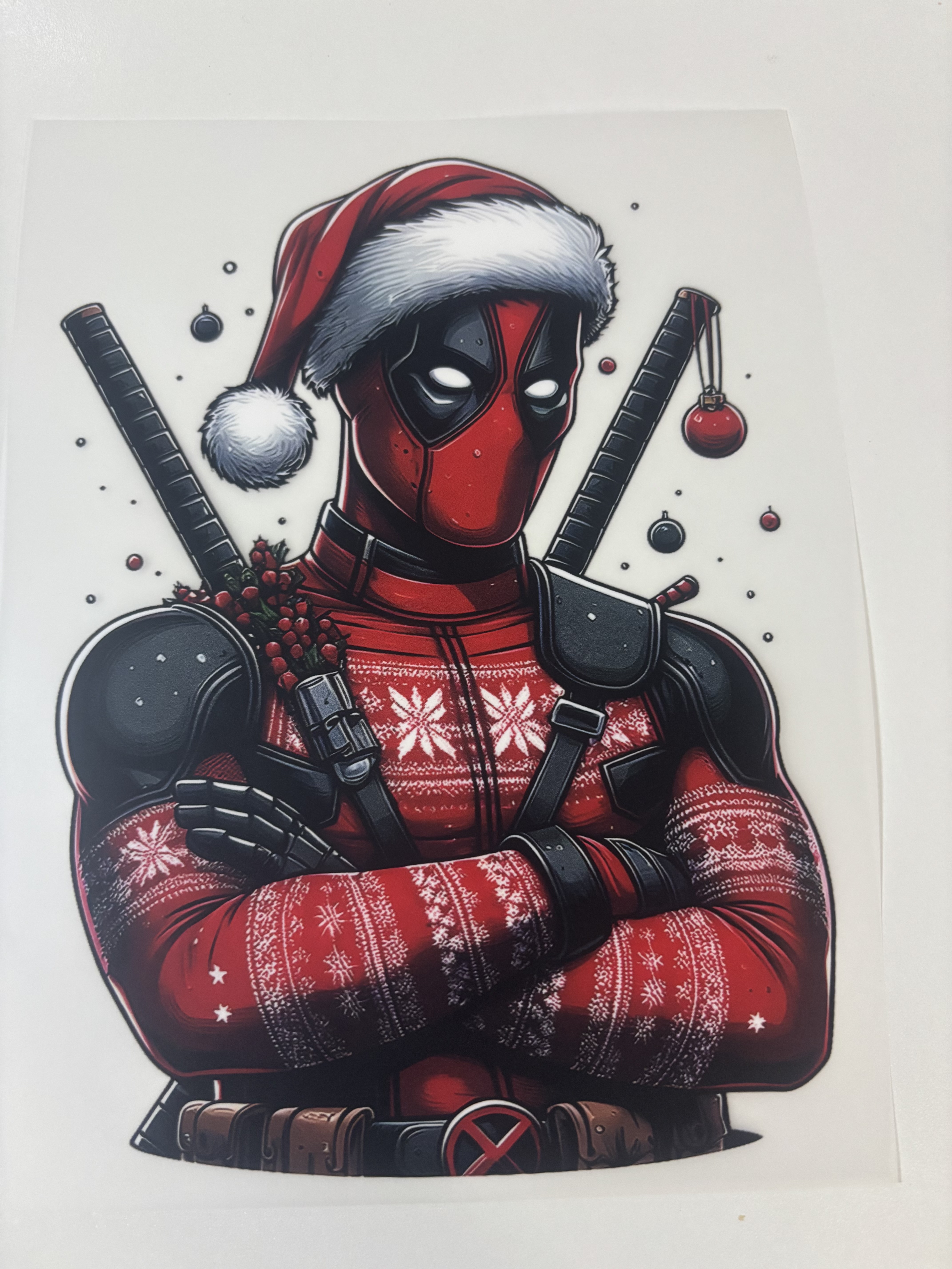 Superheroes navidad/ Batman/ Deadpool