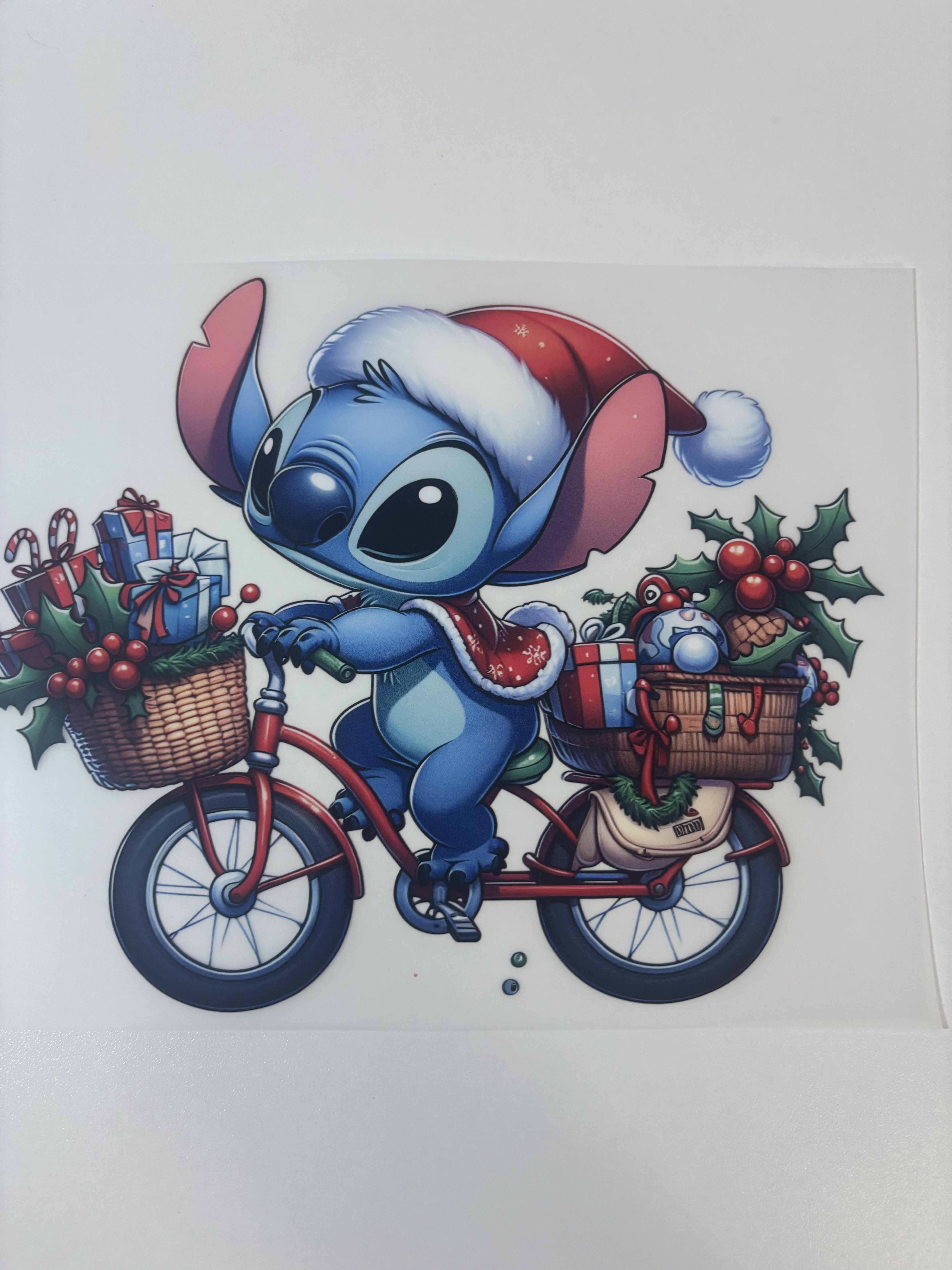 Decoración navideña de Stitch - Estilos a escoger 