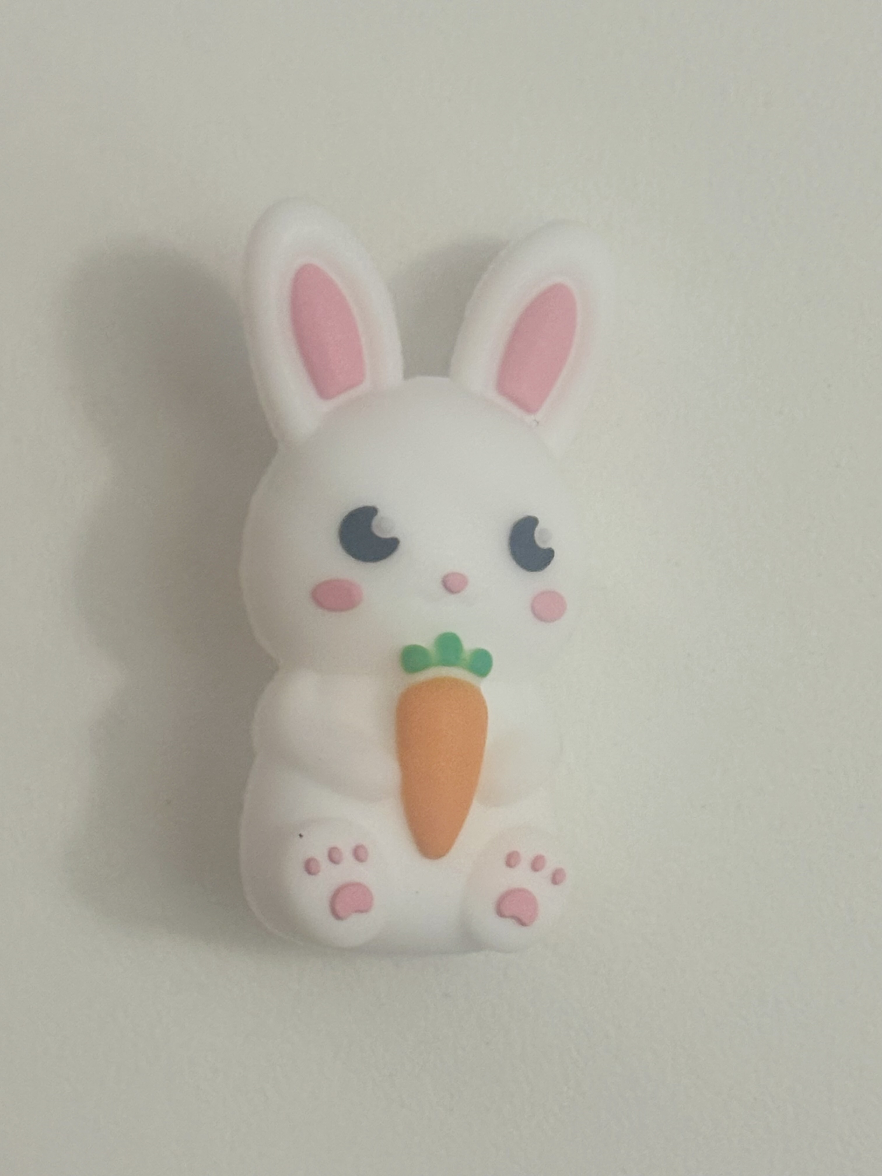 3d Silicon focal - White bunny