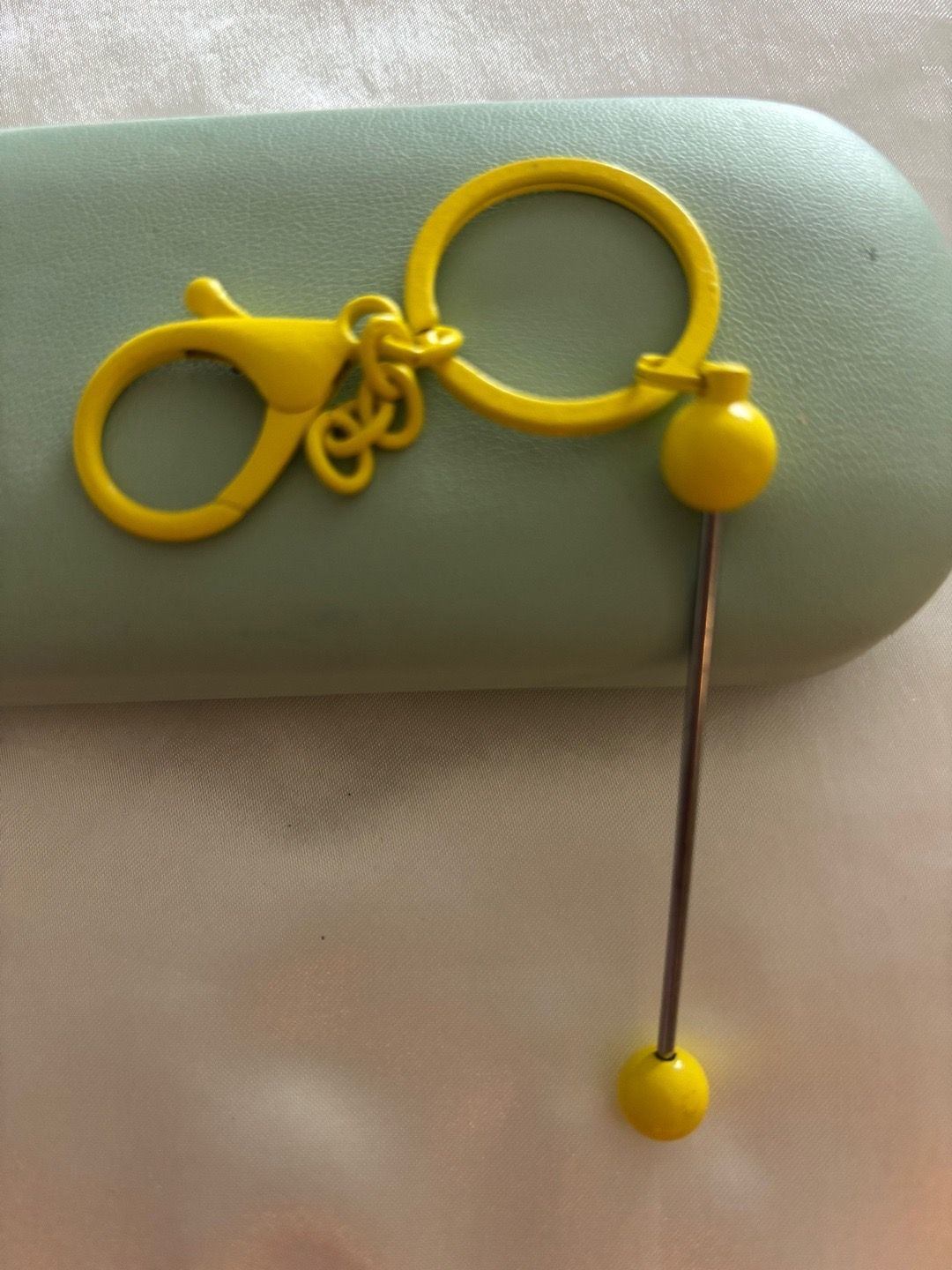 Llaveros de metal beadable