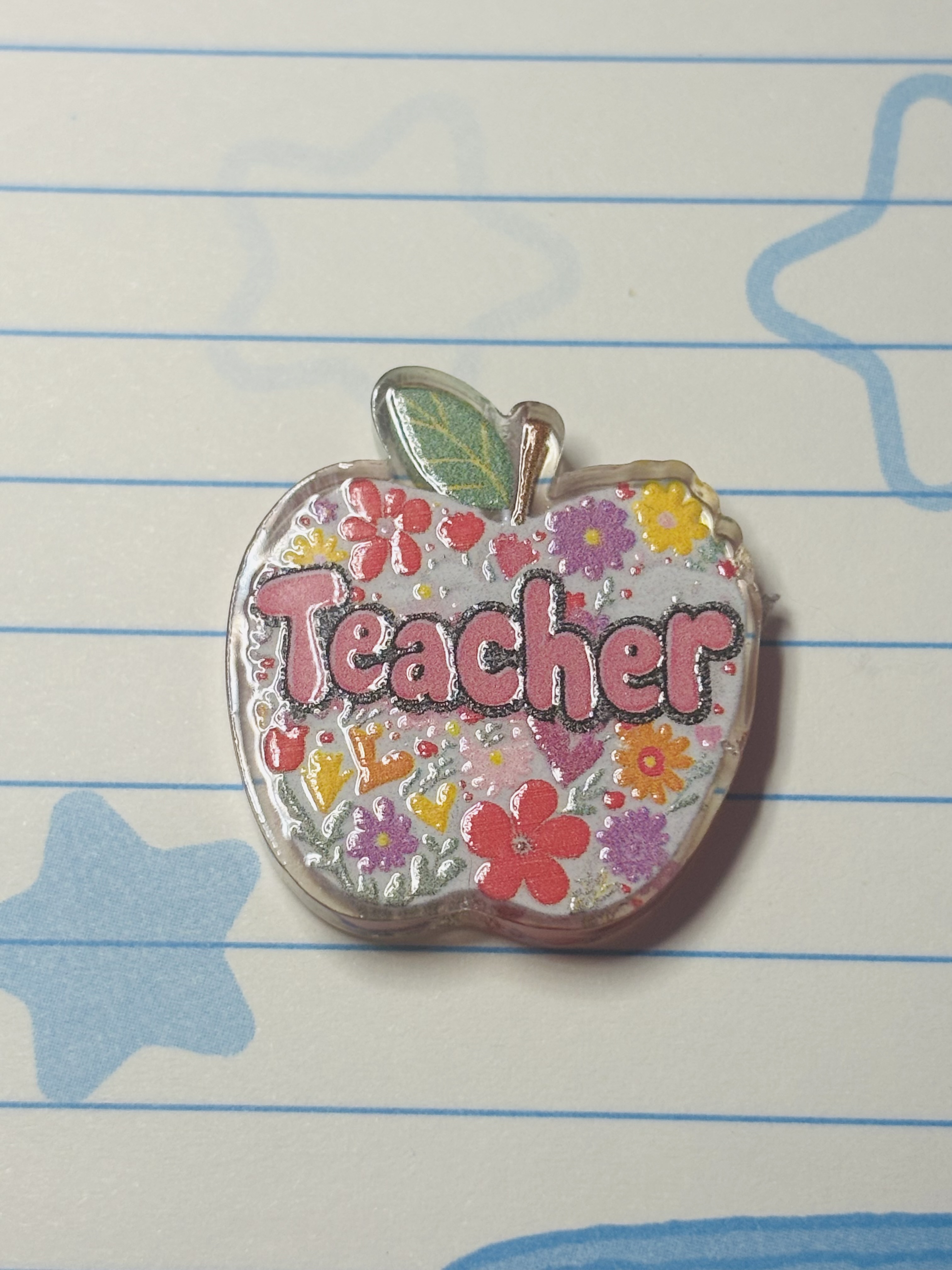 Acrílico de maestra