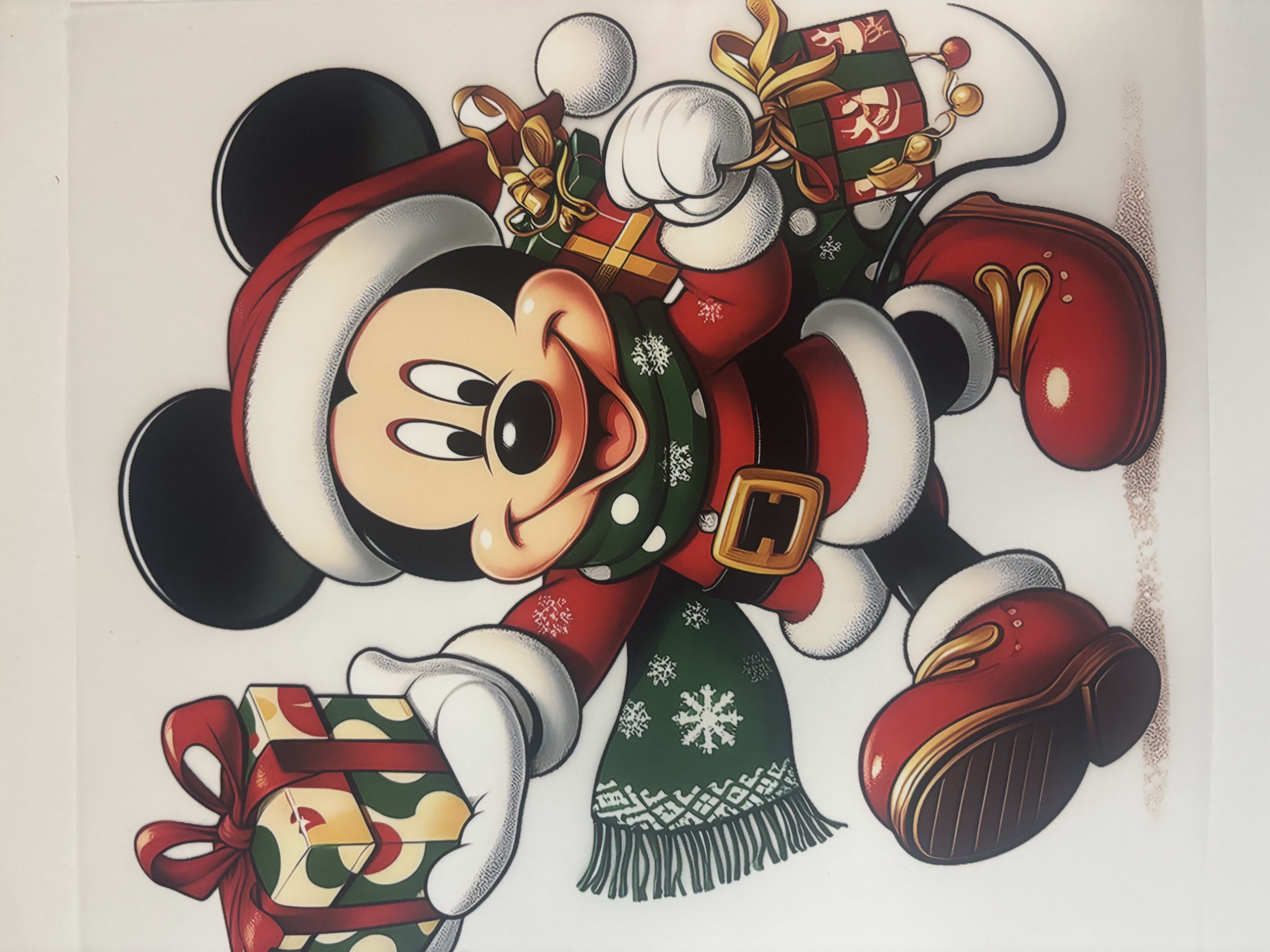 Mickey Mouse navideño- estilos a escoger 