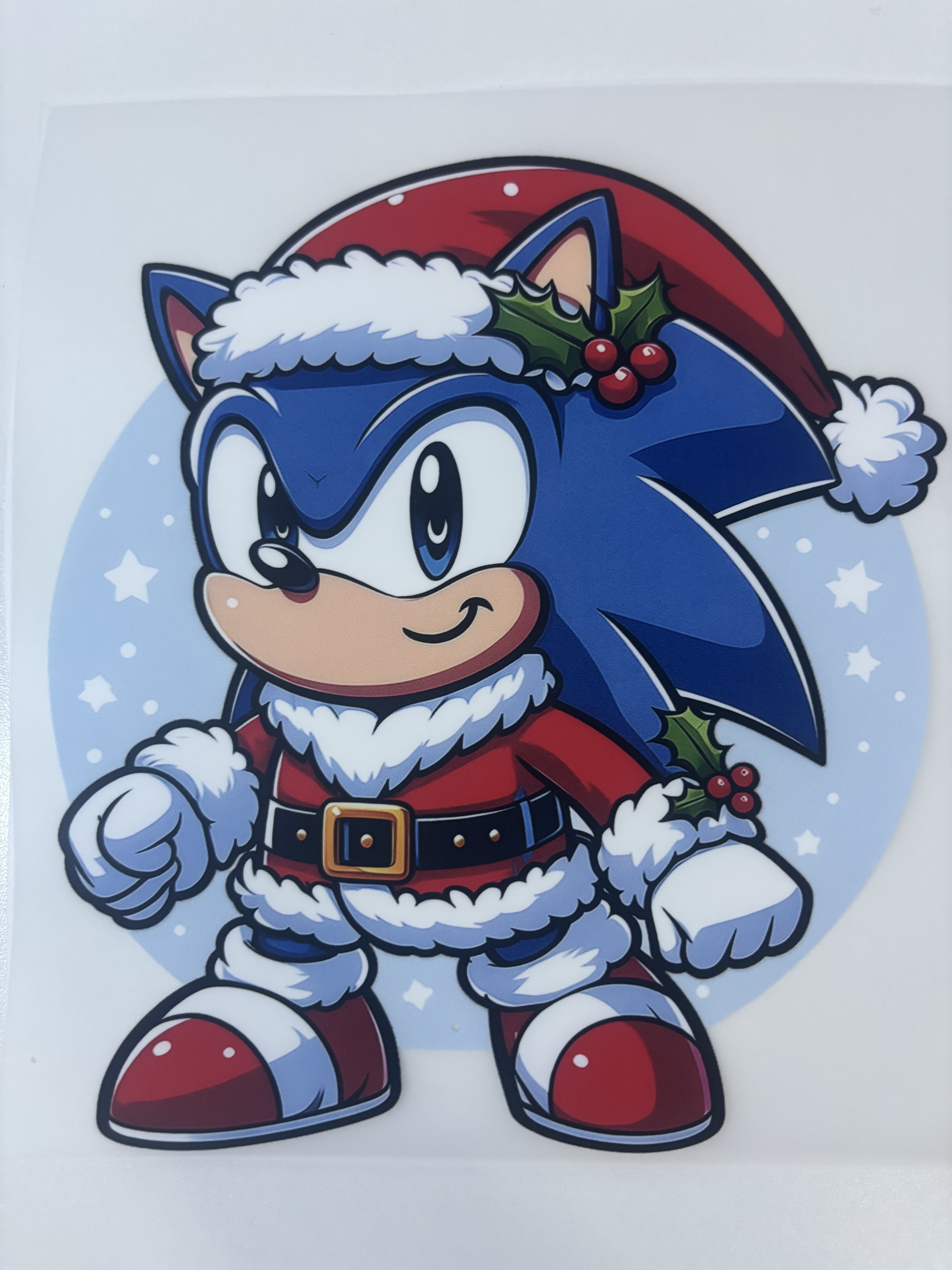Sonic Navideño estilos a escoger
