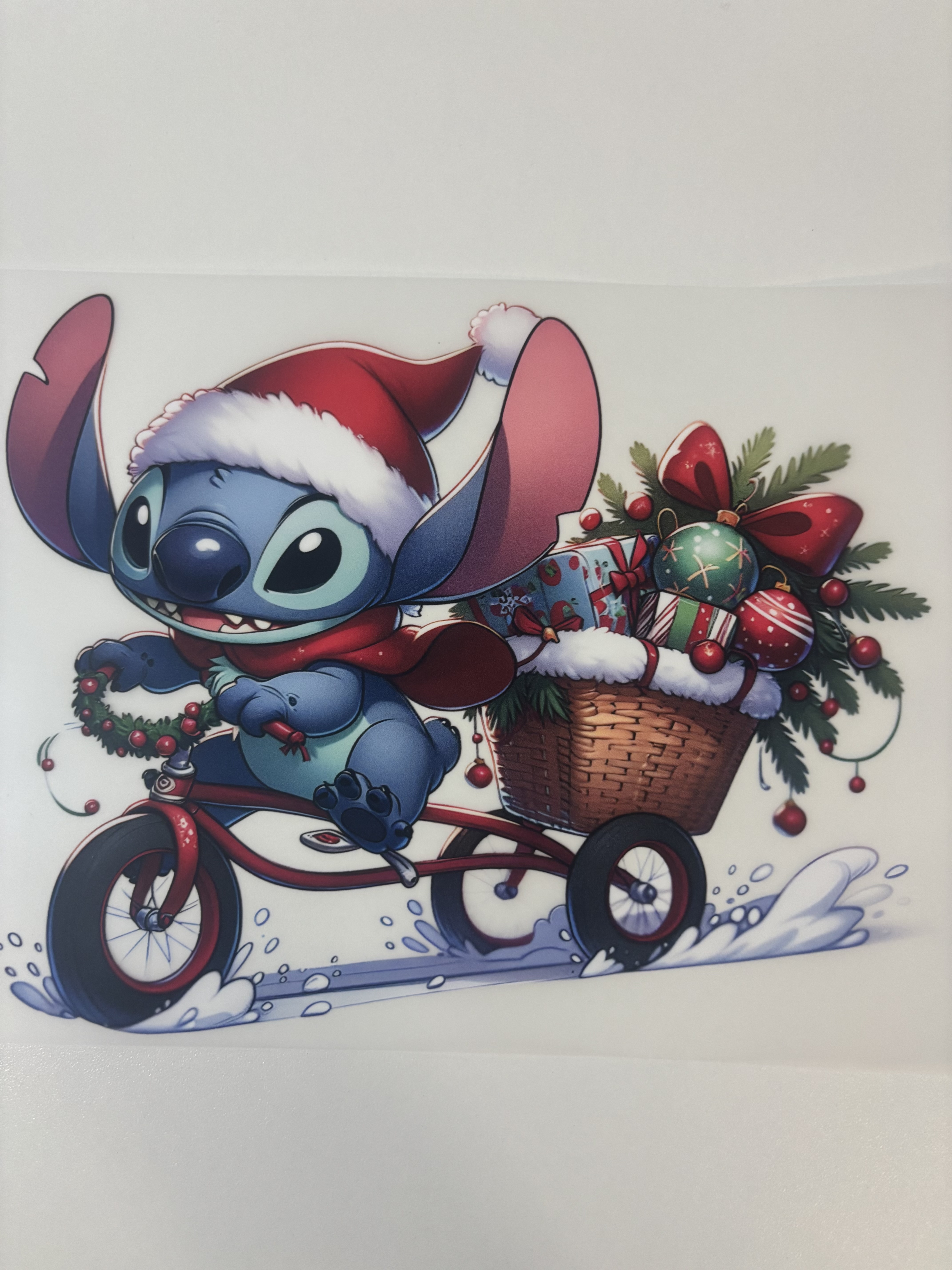  Stitch Navideño- estilos a escoger 