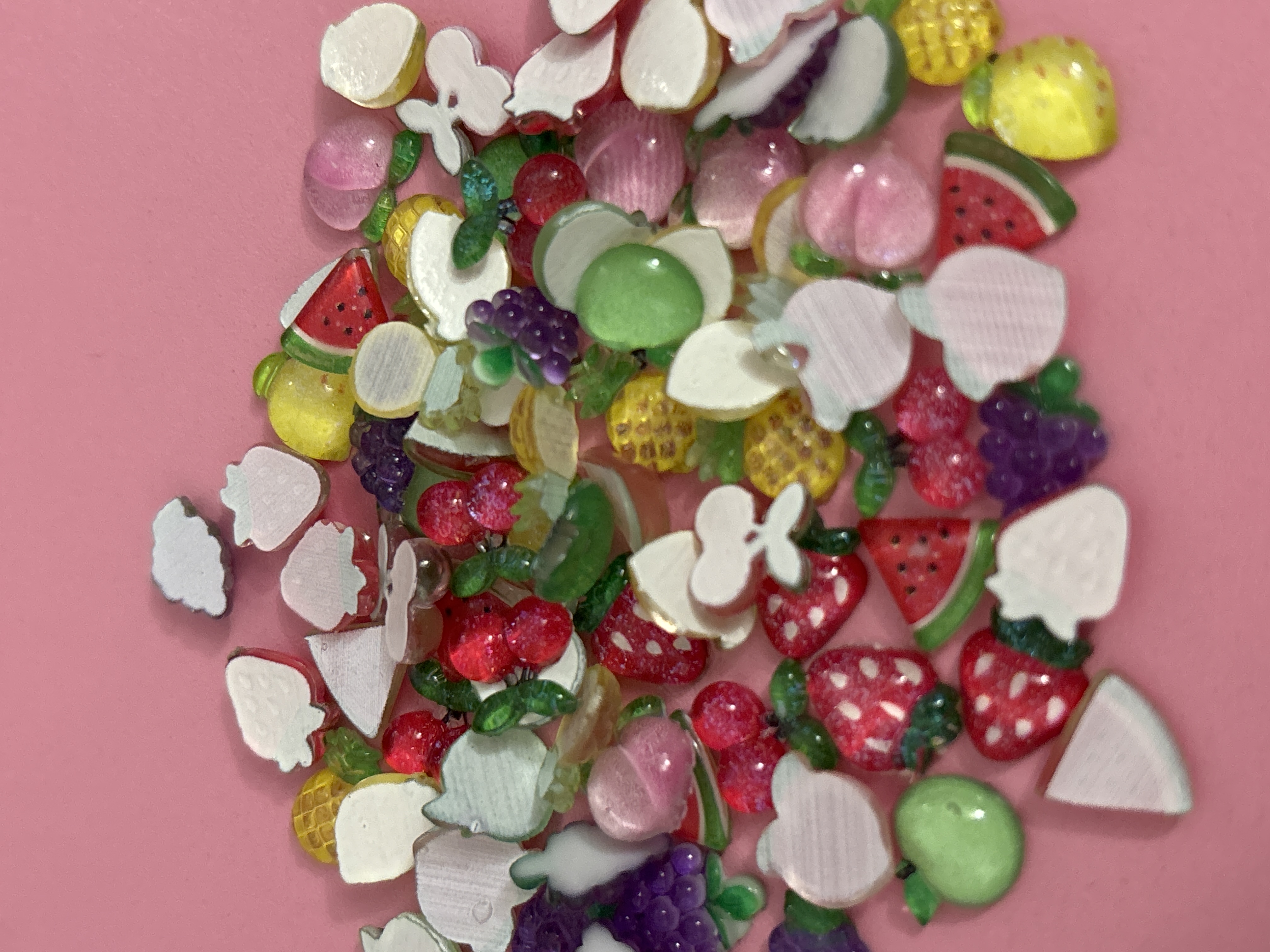Acrílicos de frutas 
