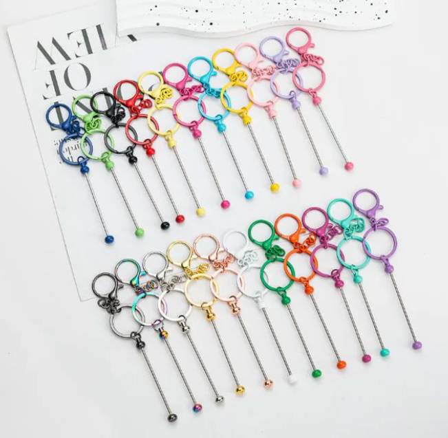 Llaveros de metal beadable