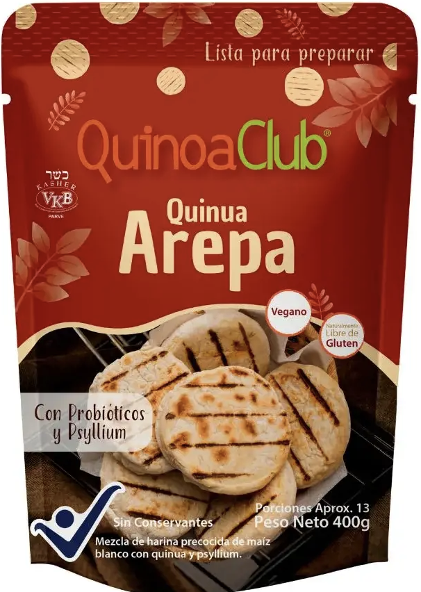 Quinoa Arepa