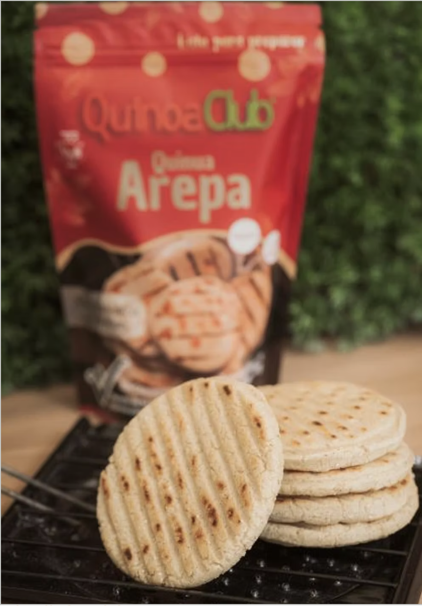 Quinoa Arepa