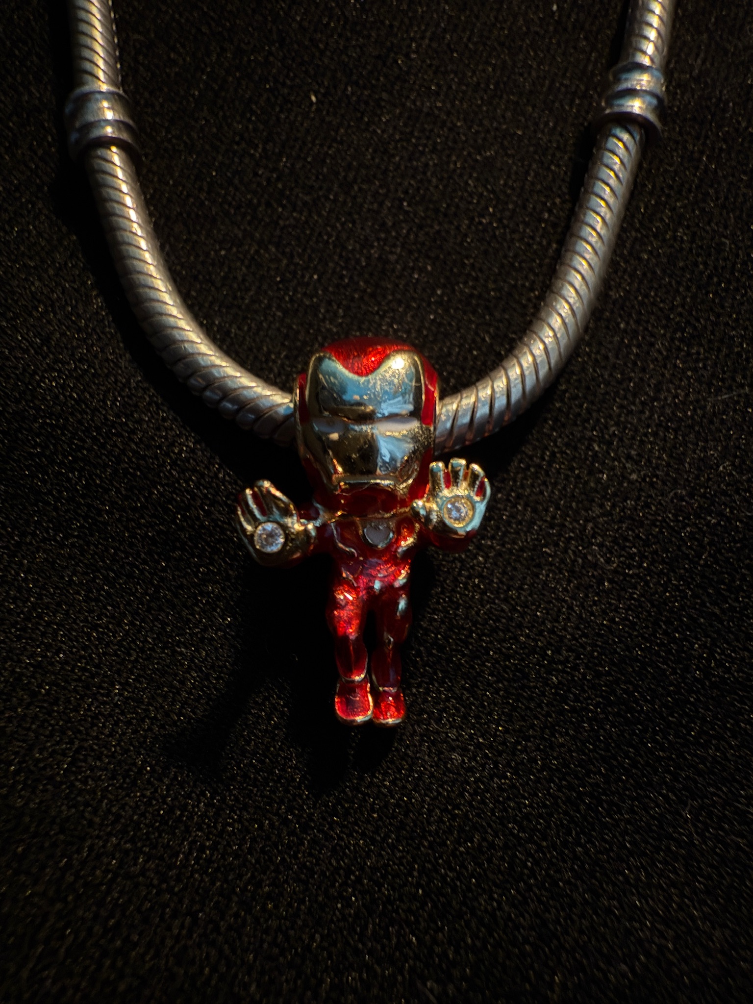 Charm Iron Man Pandora x Marvel