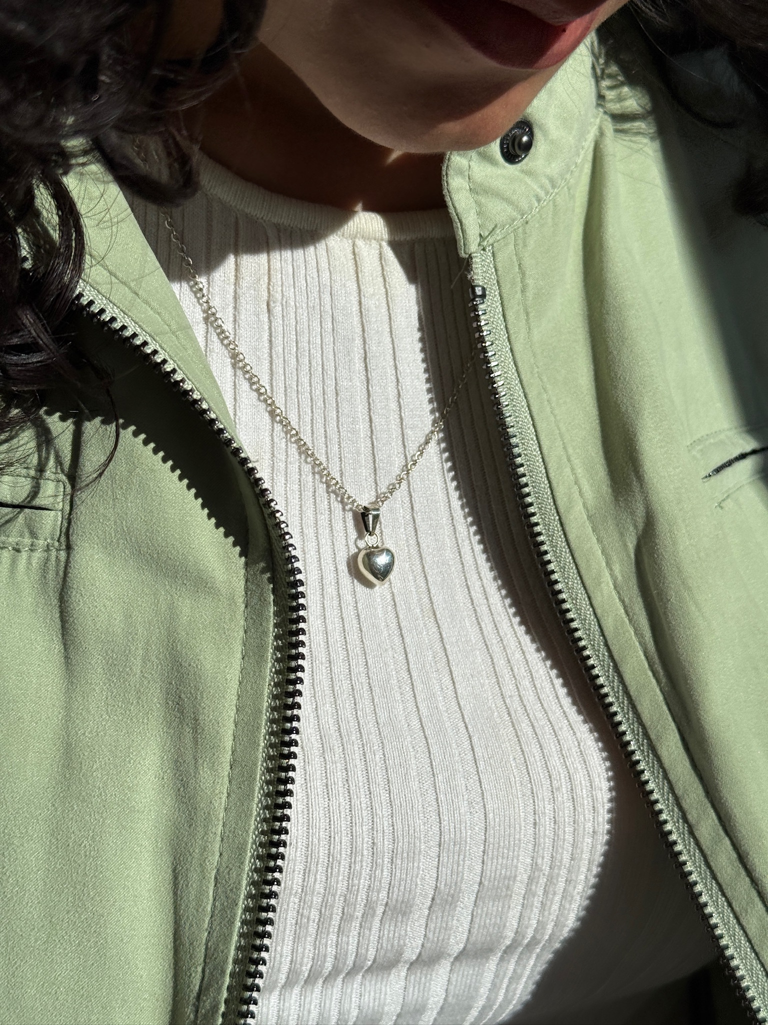 Dije corazón inflado