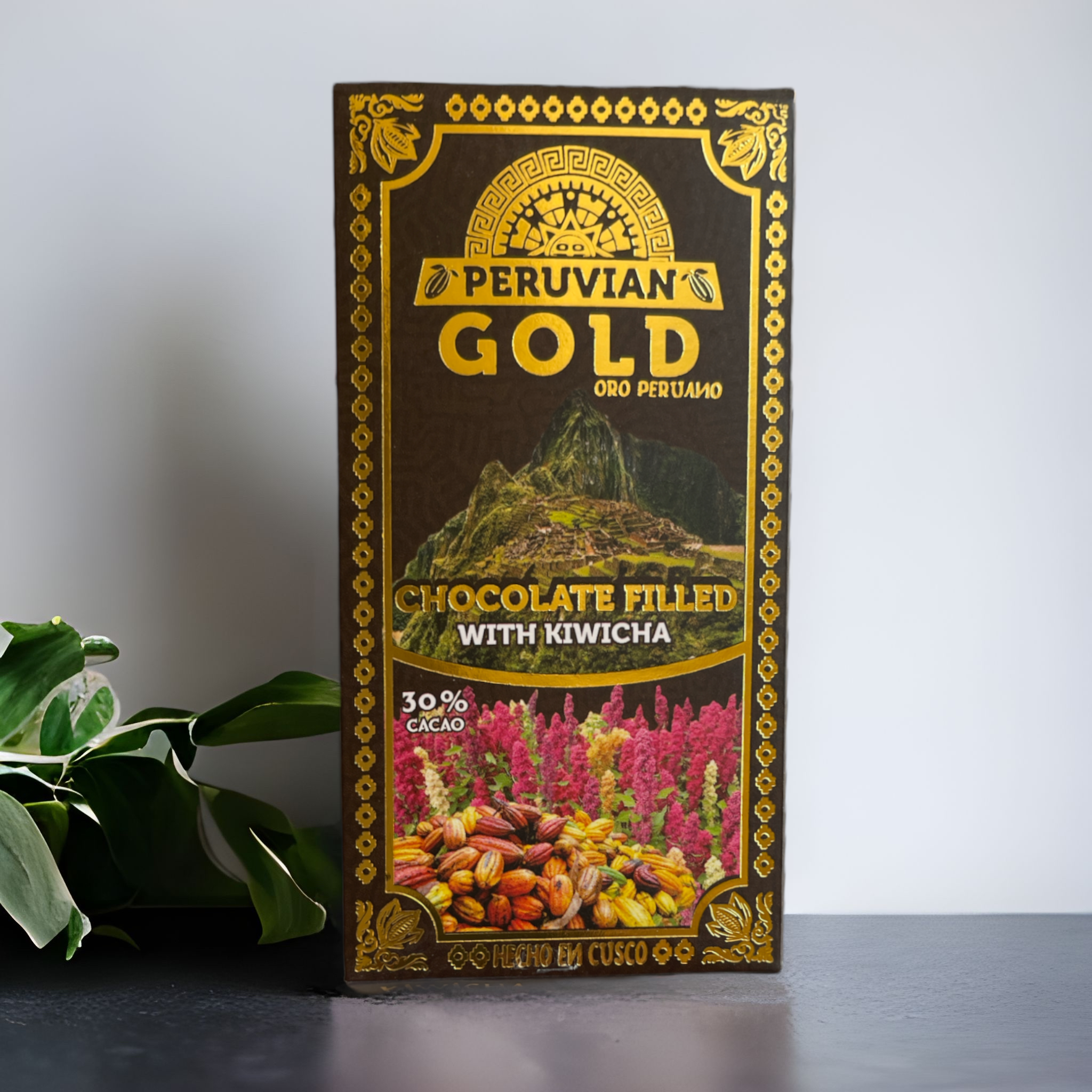 Peruvian Gold chocolate 30% with kiwicha