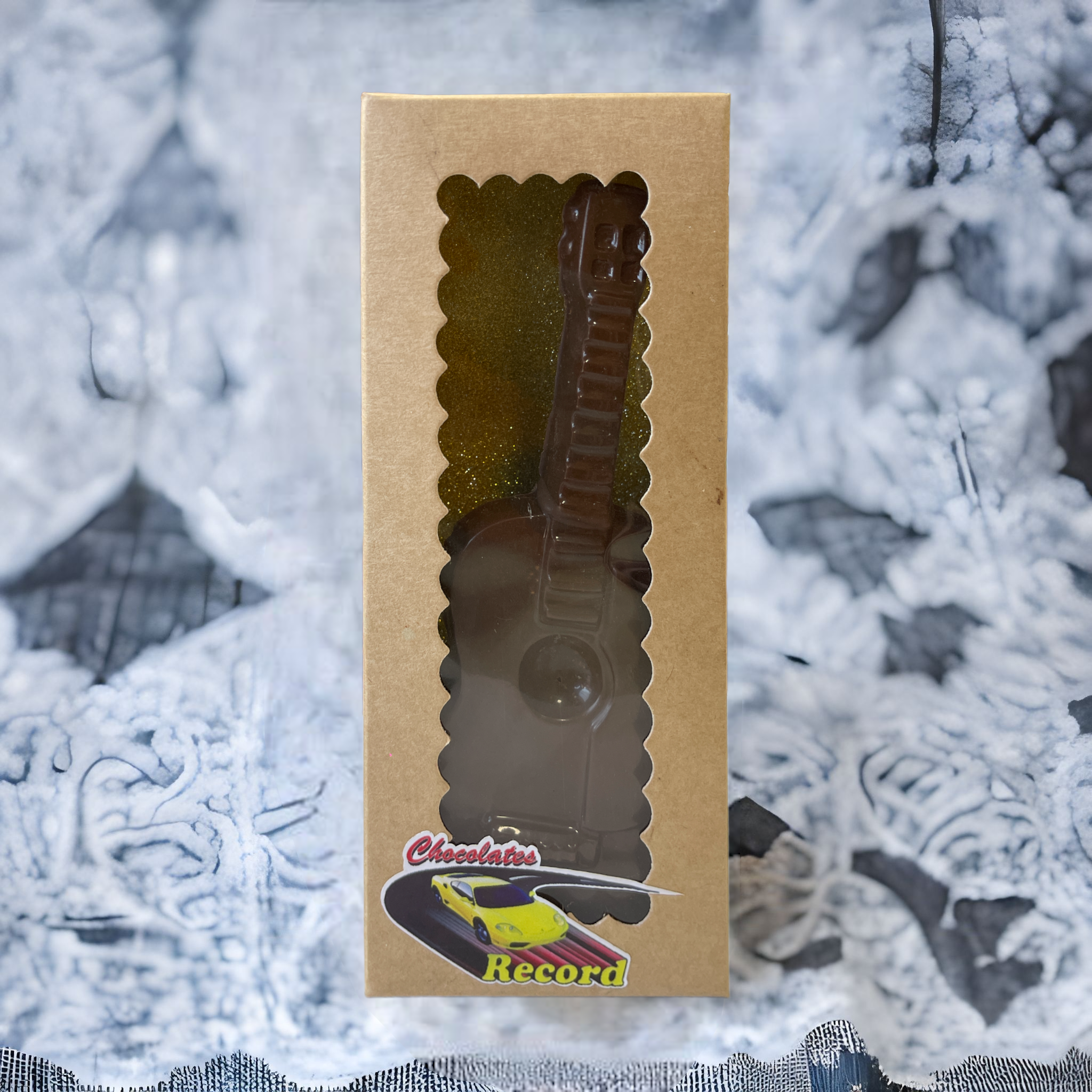 Guitarra de chocolate